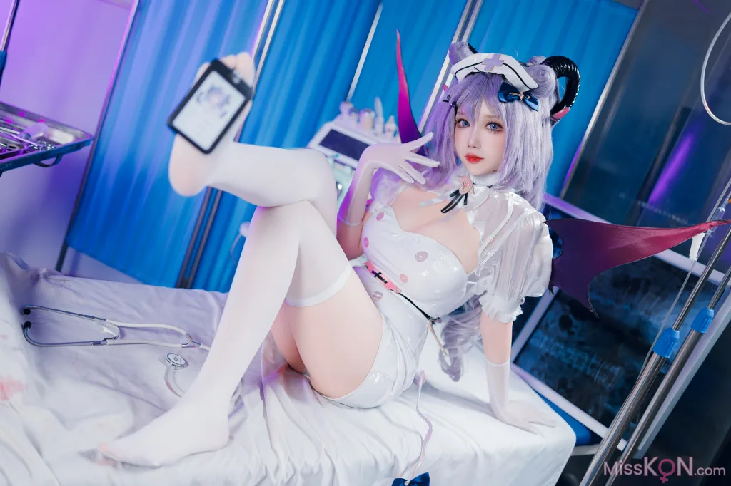 Coser@雪晴Astra_ 2024万圣节 护士刻晴