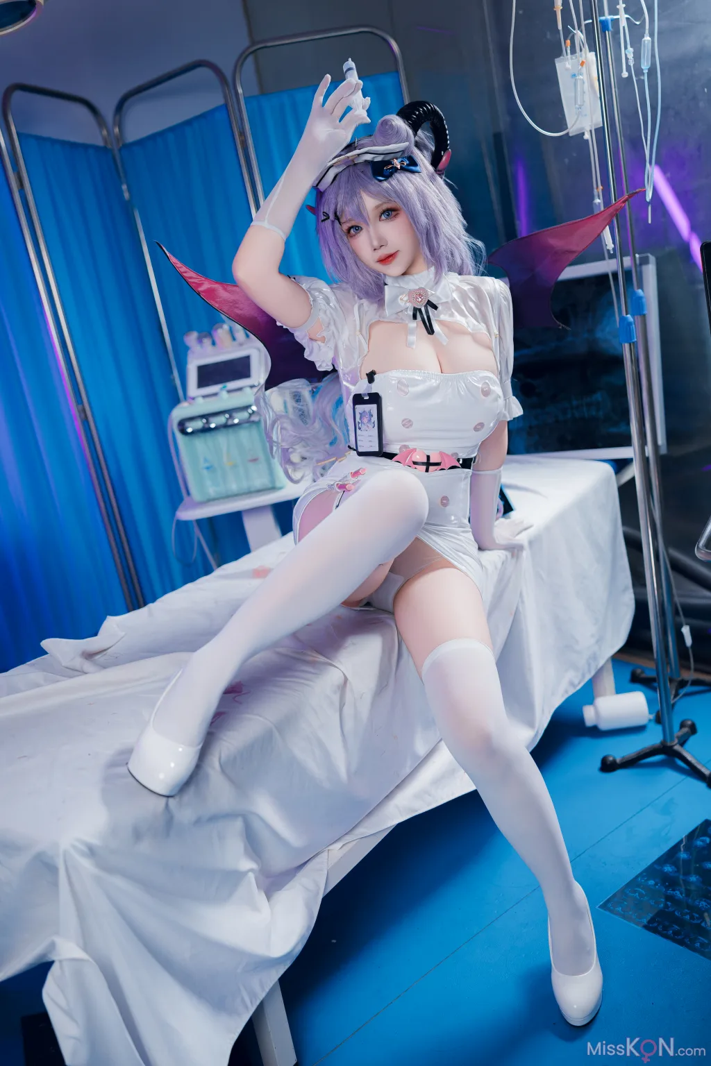 Coser@雪晴Astra_ 2024万圣节 护士刻晴