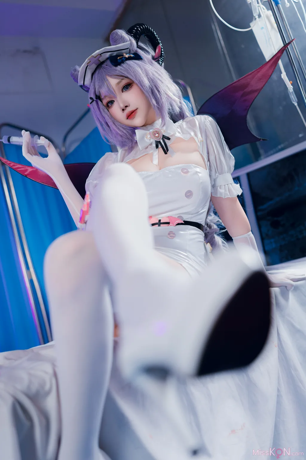 Coser@雪晴Astra_ 2024万圣节 护士刻晴