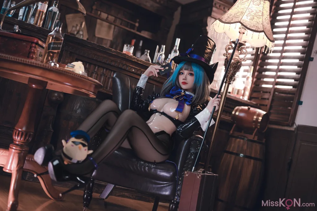 Coser@雪晴Astra_ 24万圣节 柴郡魔术师