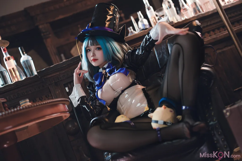 Coser@雪晴Astra_ 24万圣节 柴郡魔术师