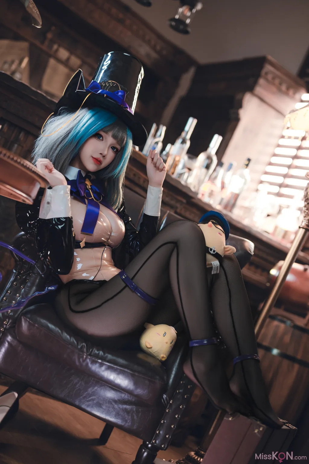 Coser@雪晴Astra_ 24万圣节 柴郡魔术师