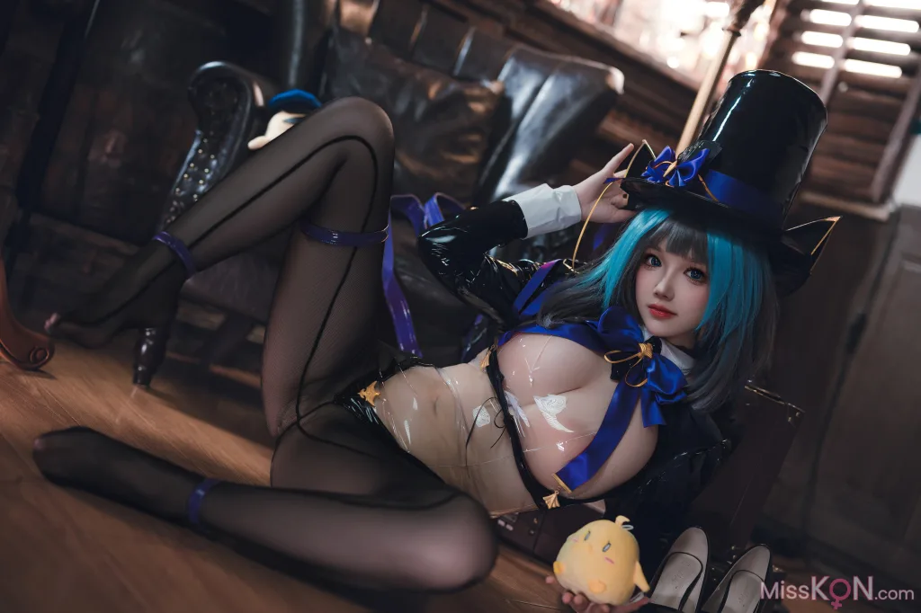 Coser@雪晴Astra_ 24万圣节 柴郡魔术师