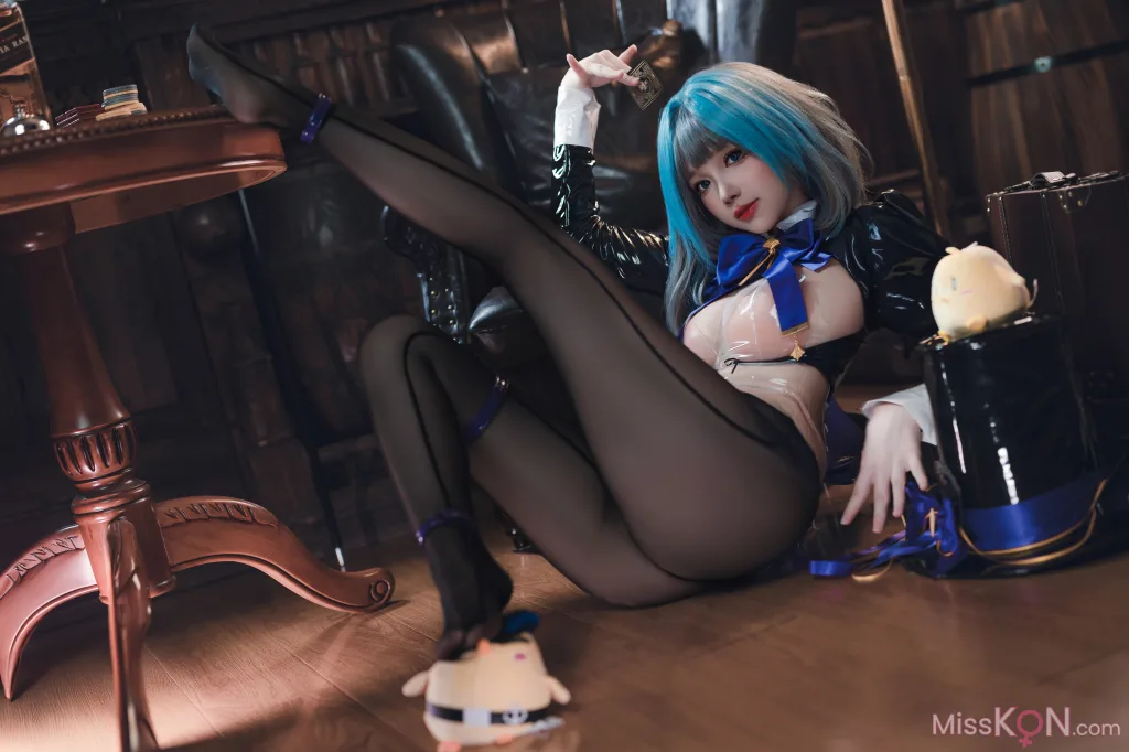 Coser@雪晴Astra_ 24万圣节 柴郡魔术师