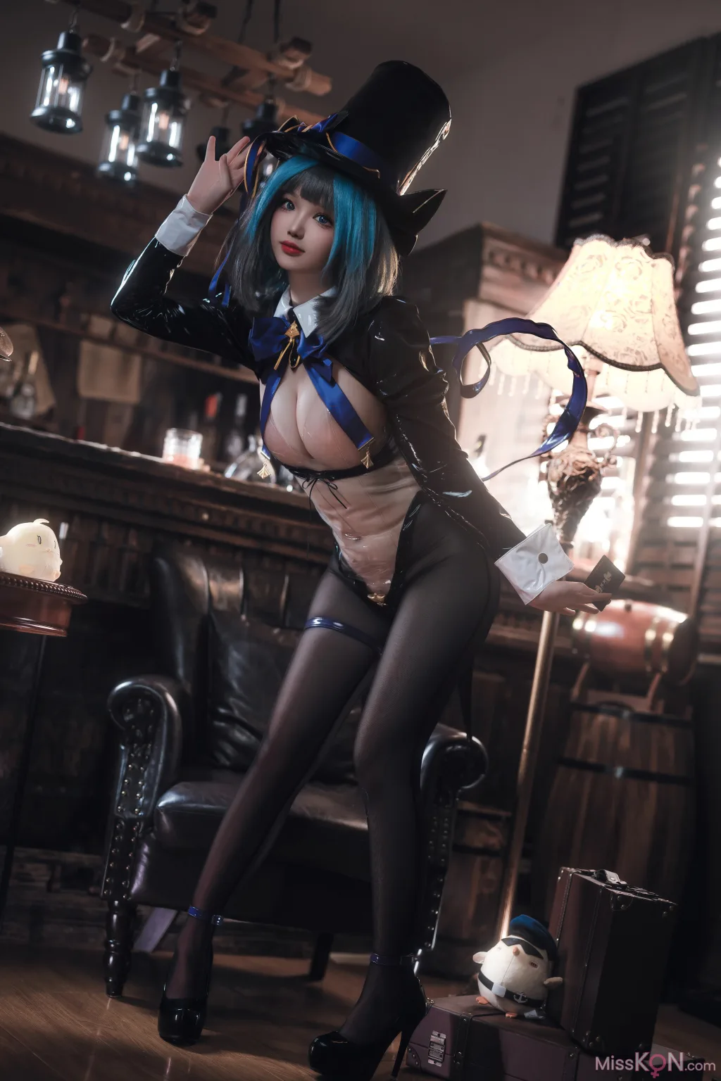 Coser@雪晴Astra_ 24万圣节 柴郡魔术师