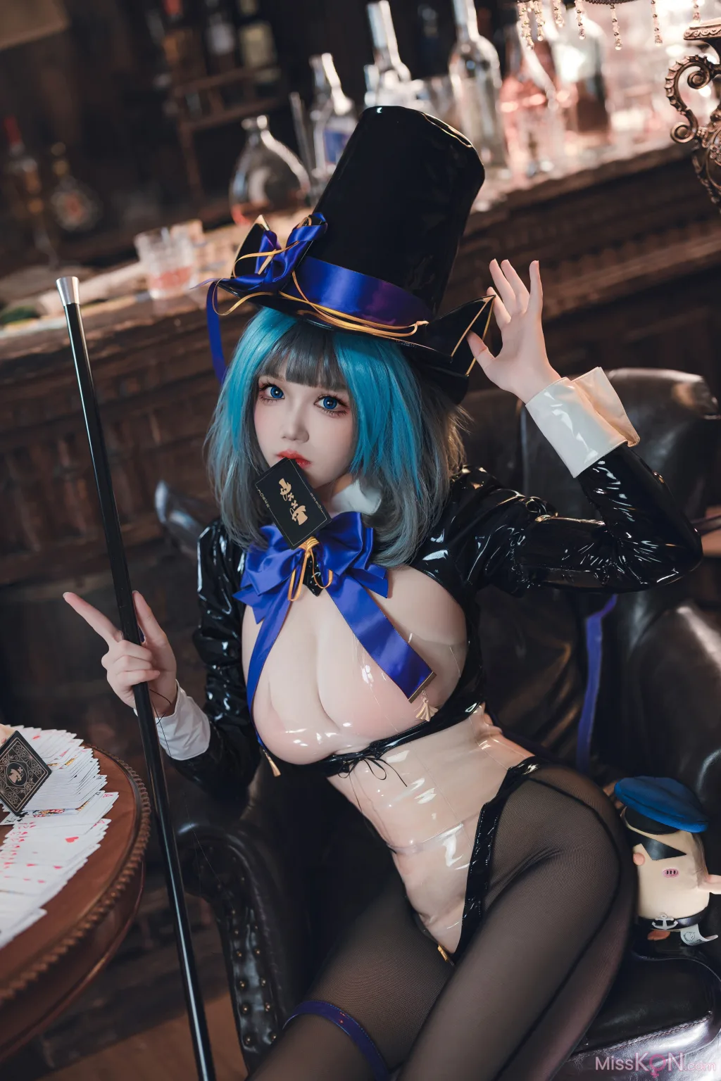 Coser@雪晴Astra_ 24万圣节 柴郡魔术师