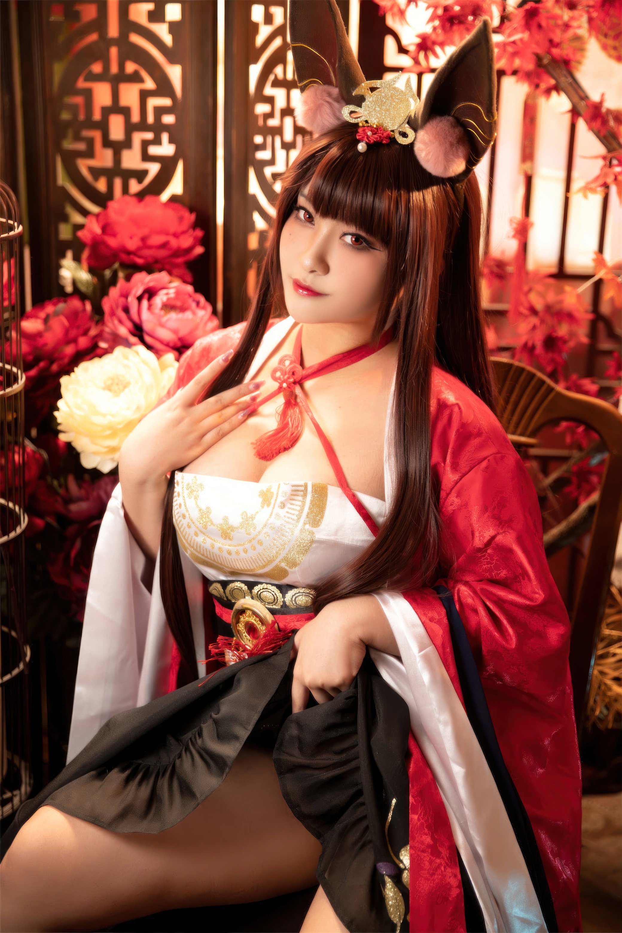 [Cosplay] LoLiSAMA 洛璃 - Akagi Asaoh Raihi 赤城 朝凰来仪