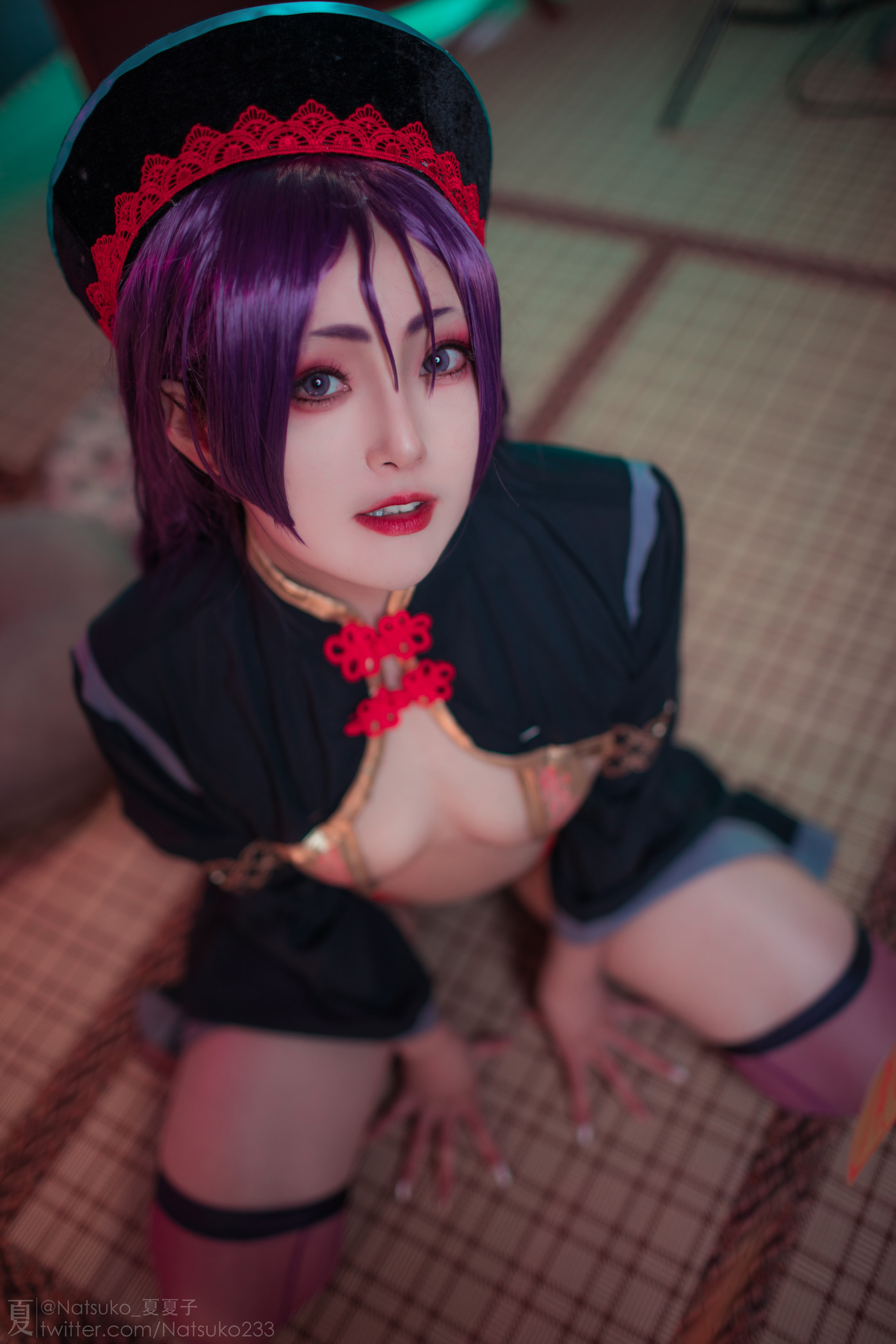 Cosplay Natsuko夏夏子 源赖光 僵尸同人