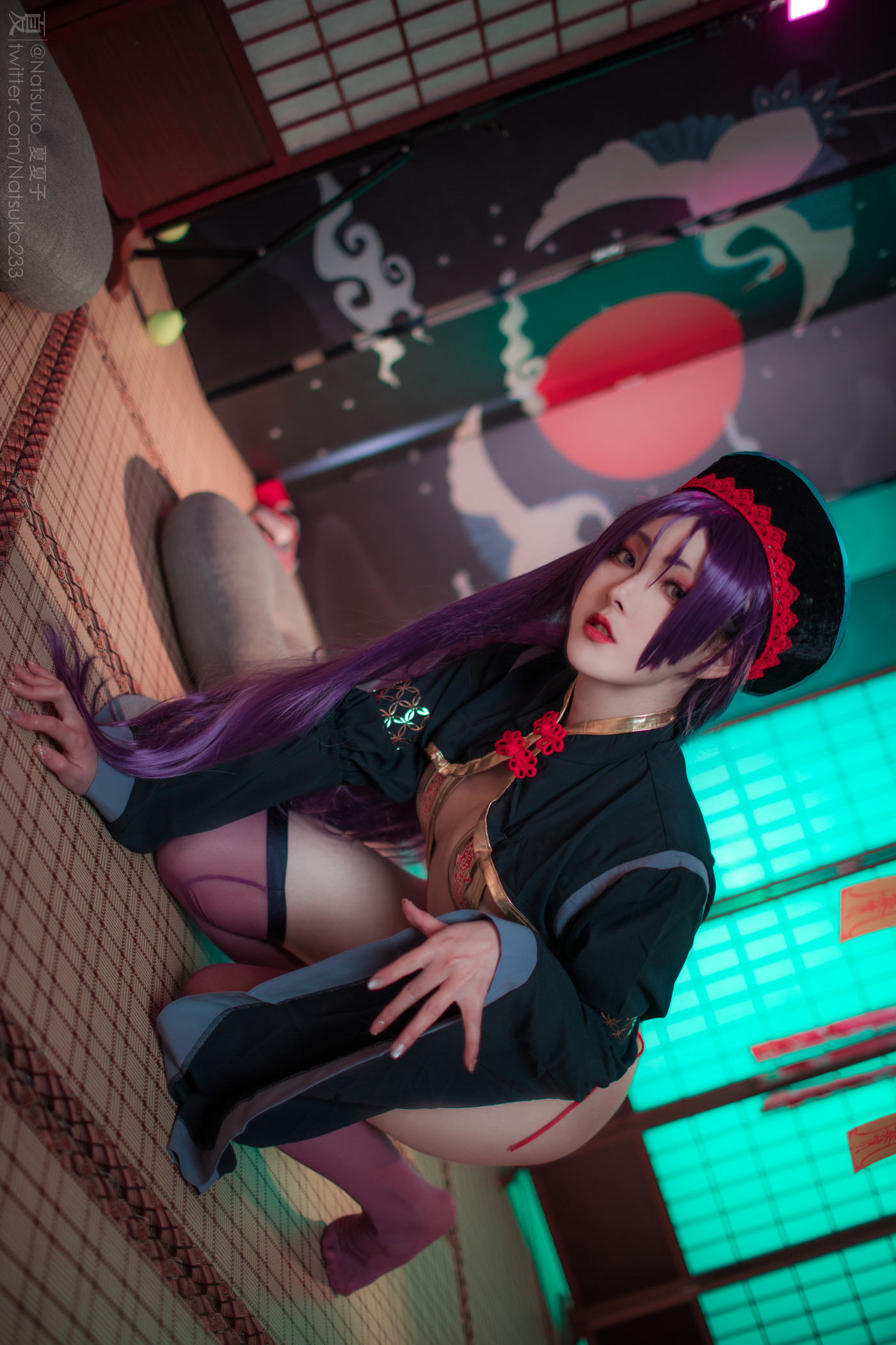 Cosplay Natsuko夏夏子 源赖光 僵尸同人