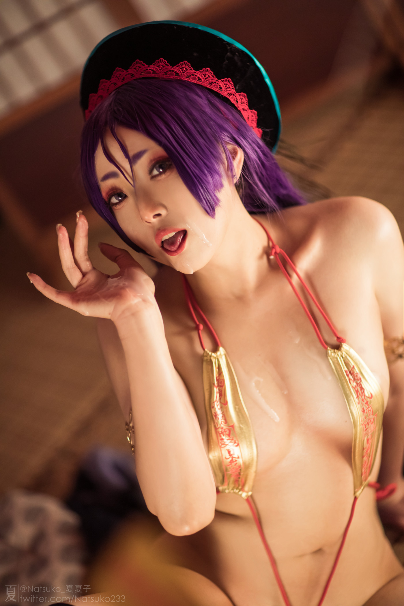 Cosplay Natsuko夏夏子 源赖光 僵尸同人