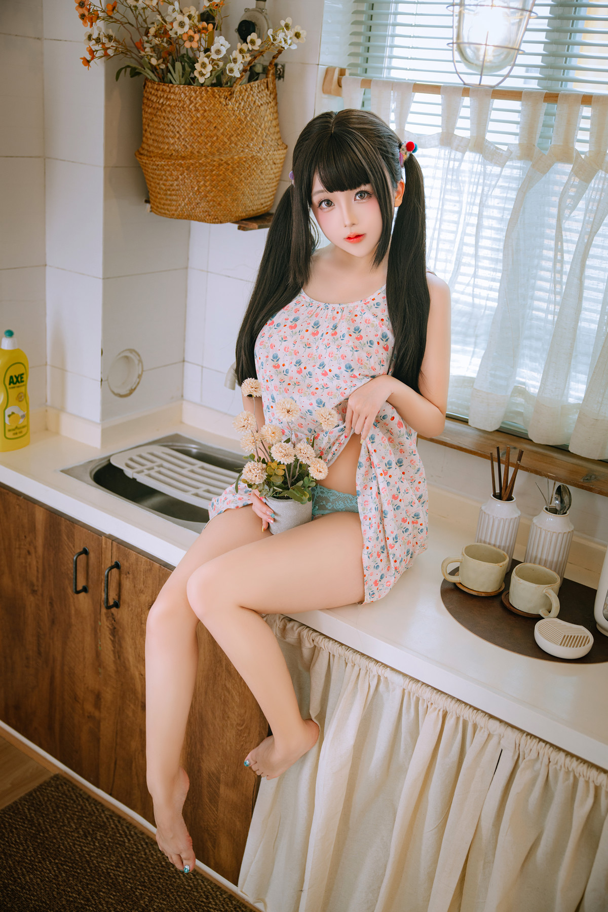 Cosplay Rinaijiao日奈娇 厨房 Set.01