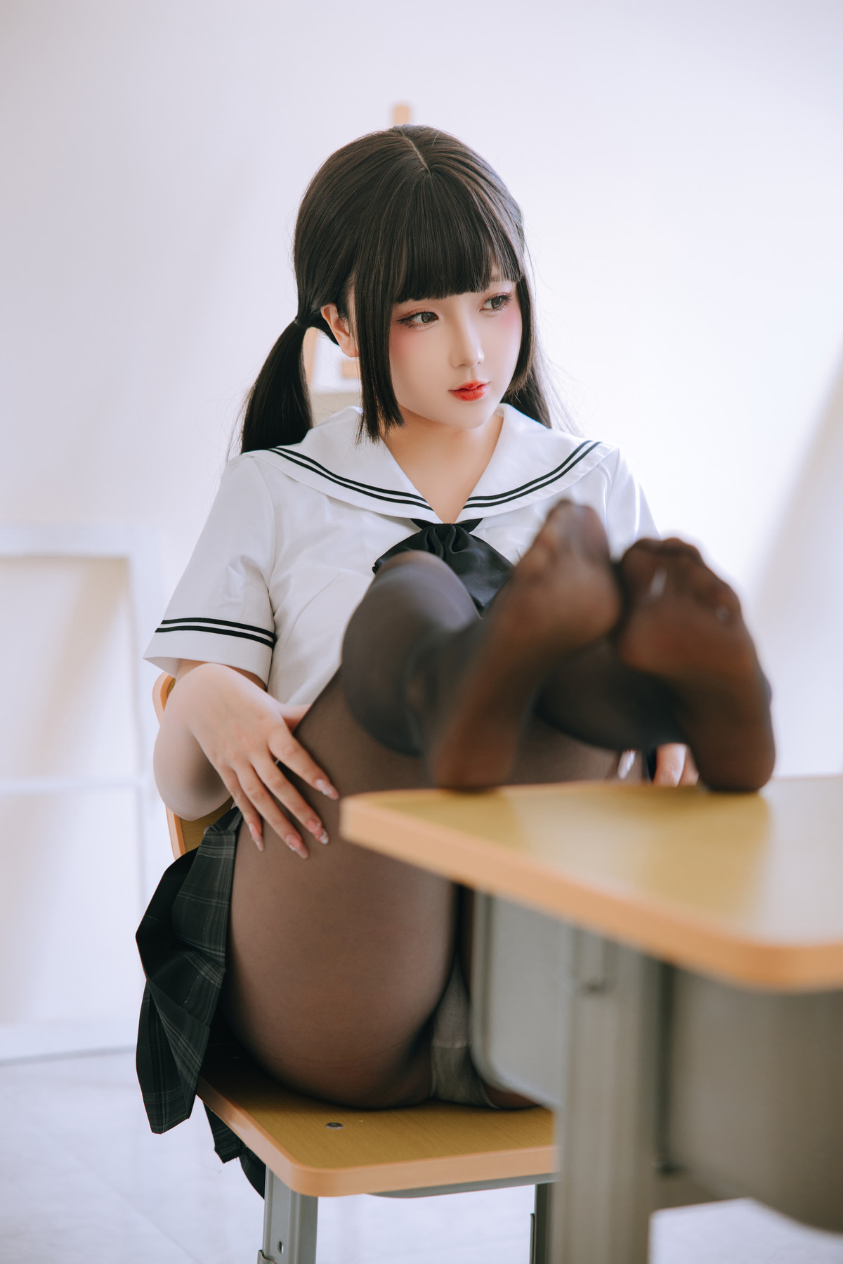 Cosplay Rinaijiao日奈娇 放学后 Set.02