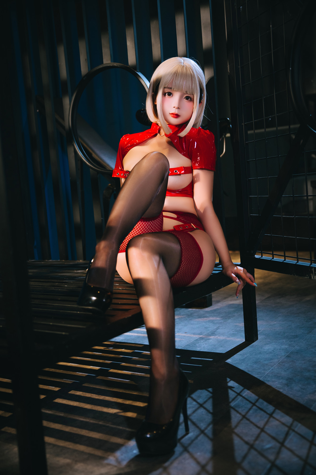 Cosplay Rinaijiao日奈娇 狱长姐姐 Set.01