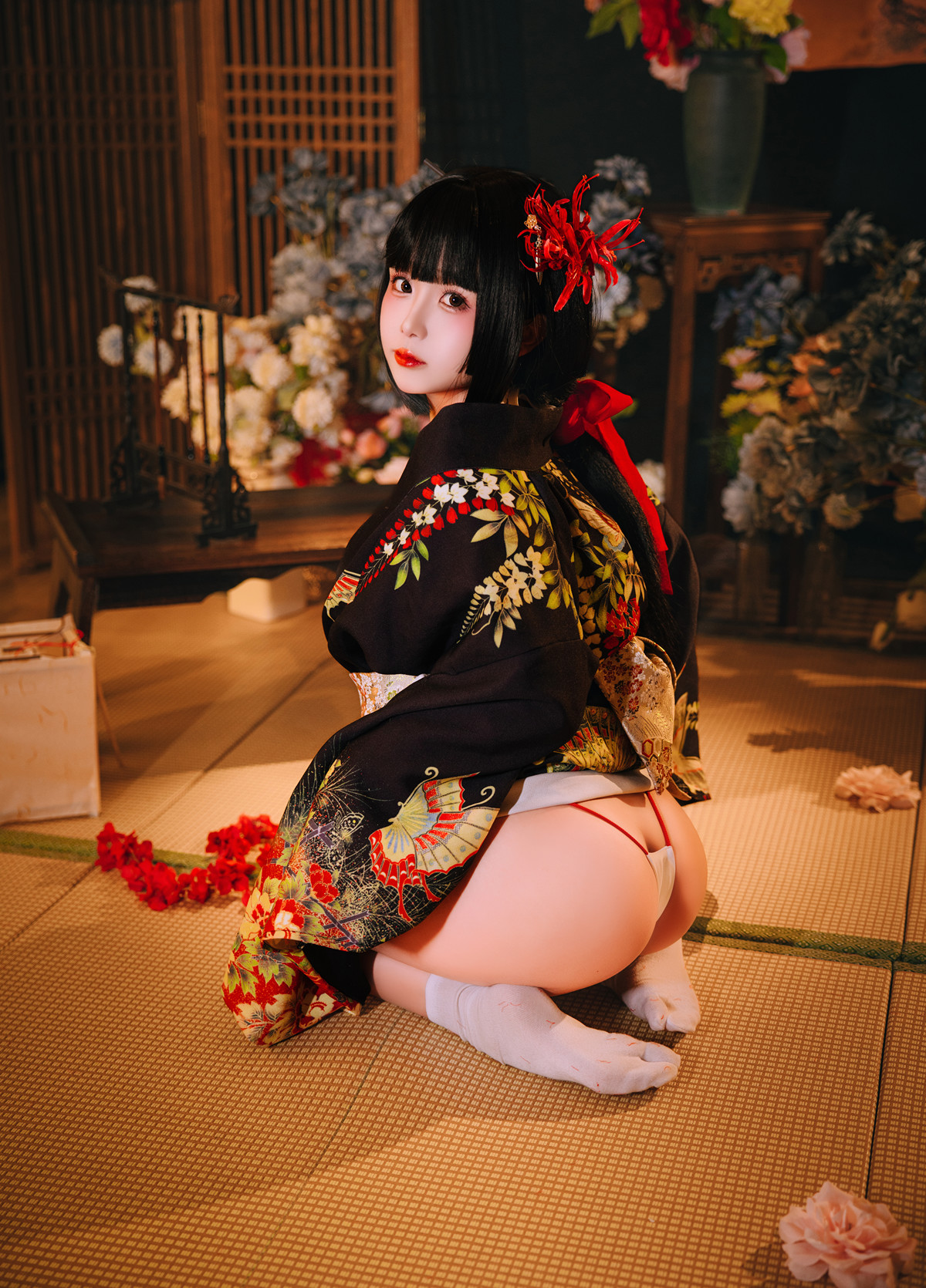 Cosplay Rinaijiao日奈娇 花魁狐妖 Set.01