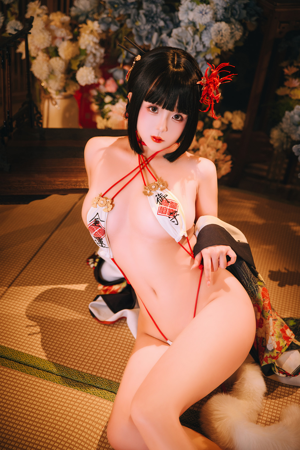 Cosplay Rinaijiao日奈娇 花魁狐妖 Set.01