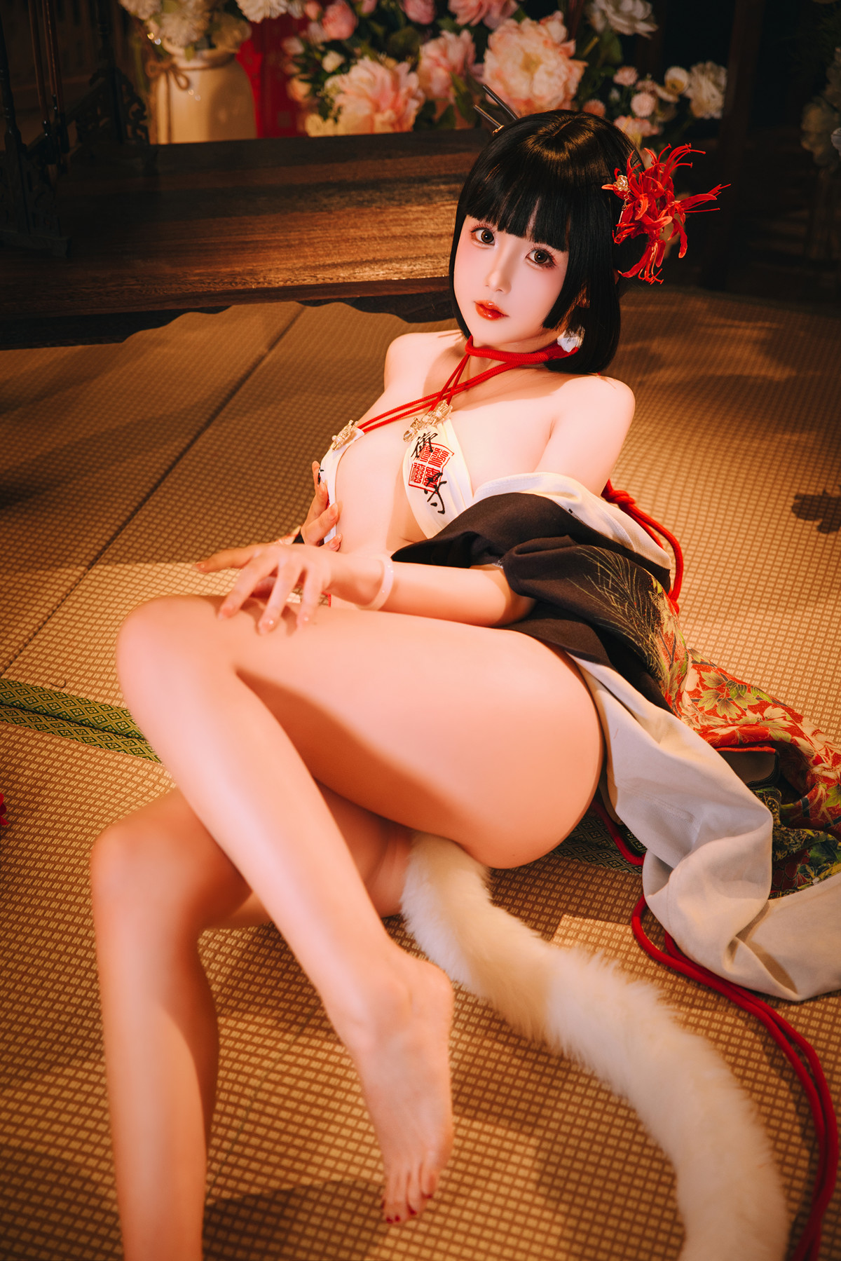 Cosplay Rinaijiao日奈娇 花魁狐妖 Set.01