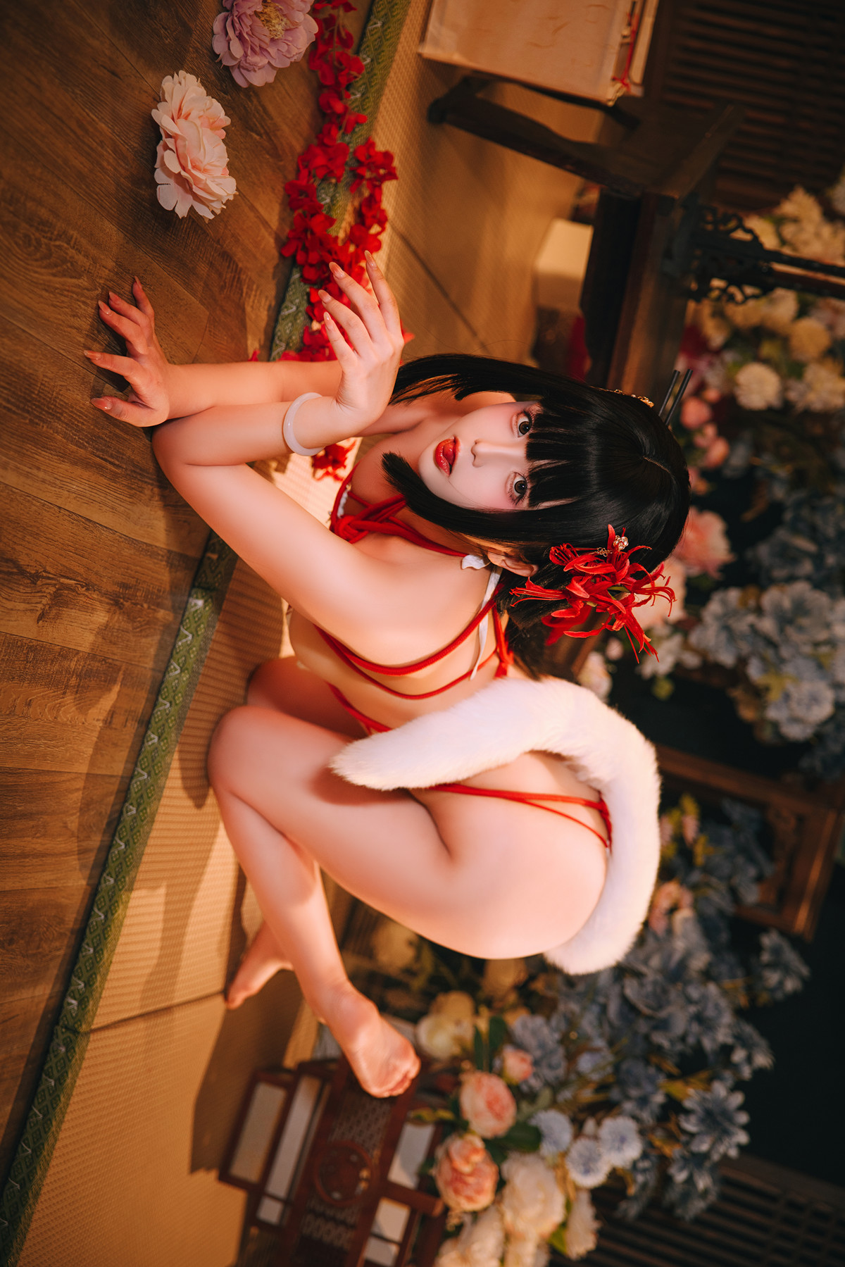 Cosplay Rinaijiao日奈娇 花魁狐妖 Set.01