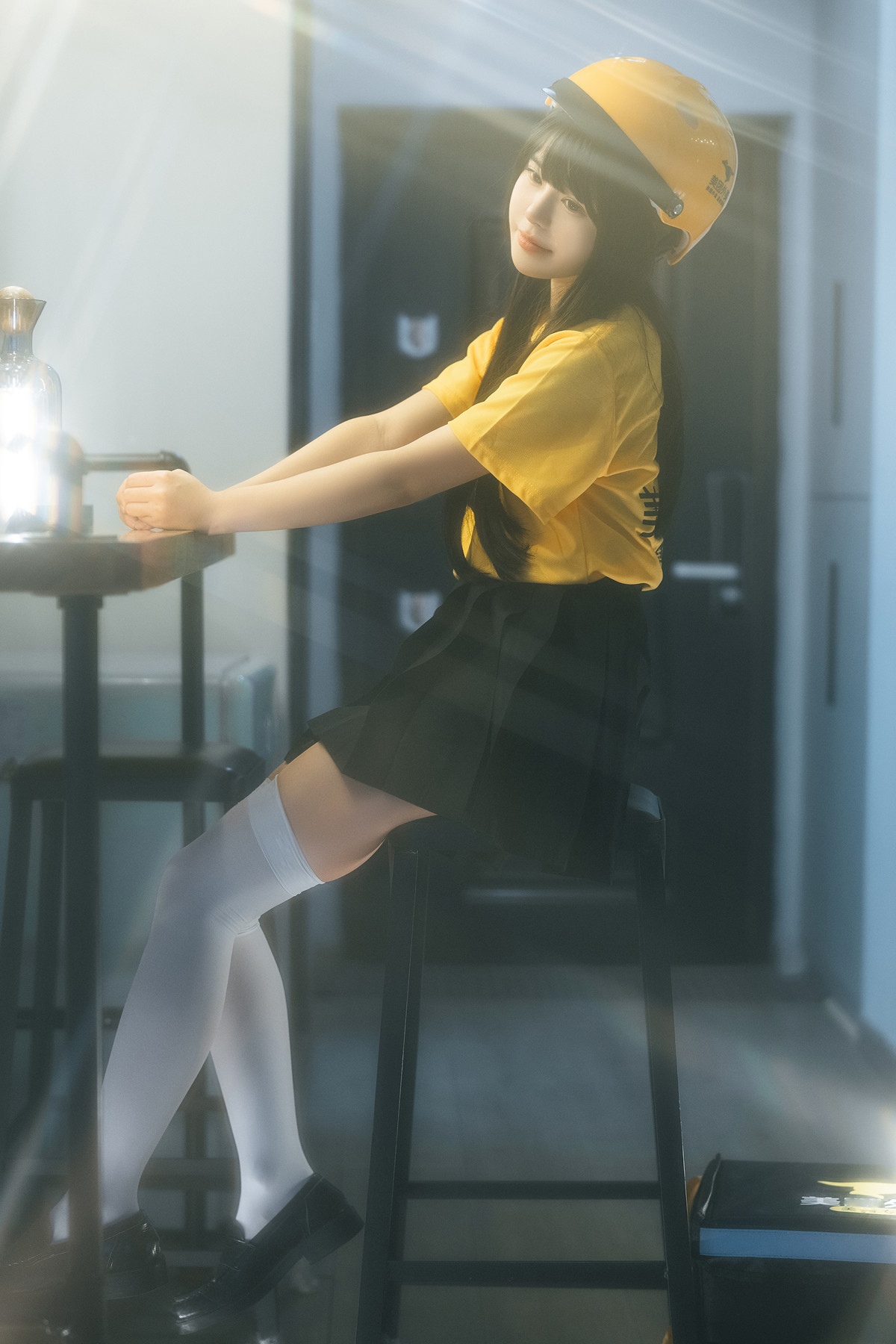 Cosplay Rua阮阮 外卖员 Delivery Girl