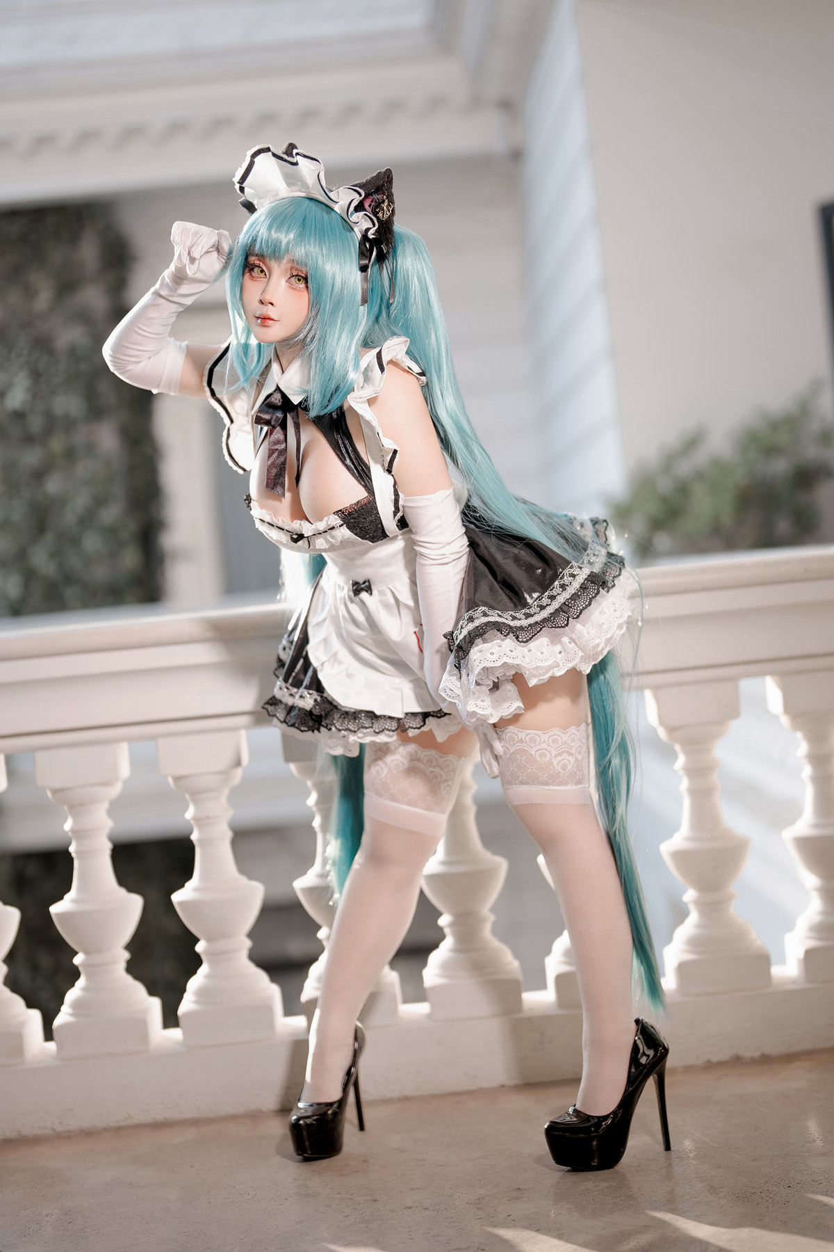 Cosplay SayoMomo小桃 NIKKE Privaty Maid