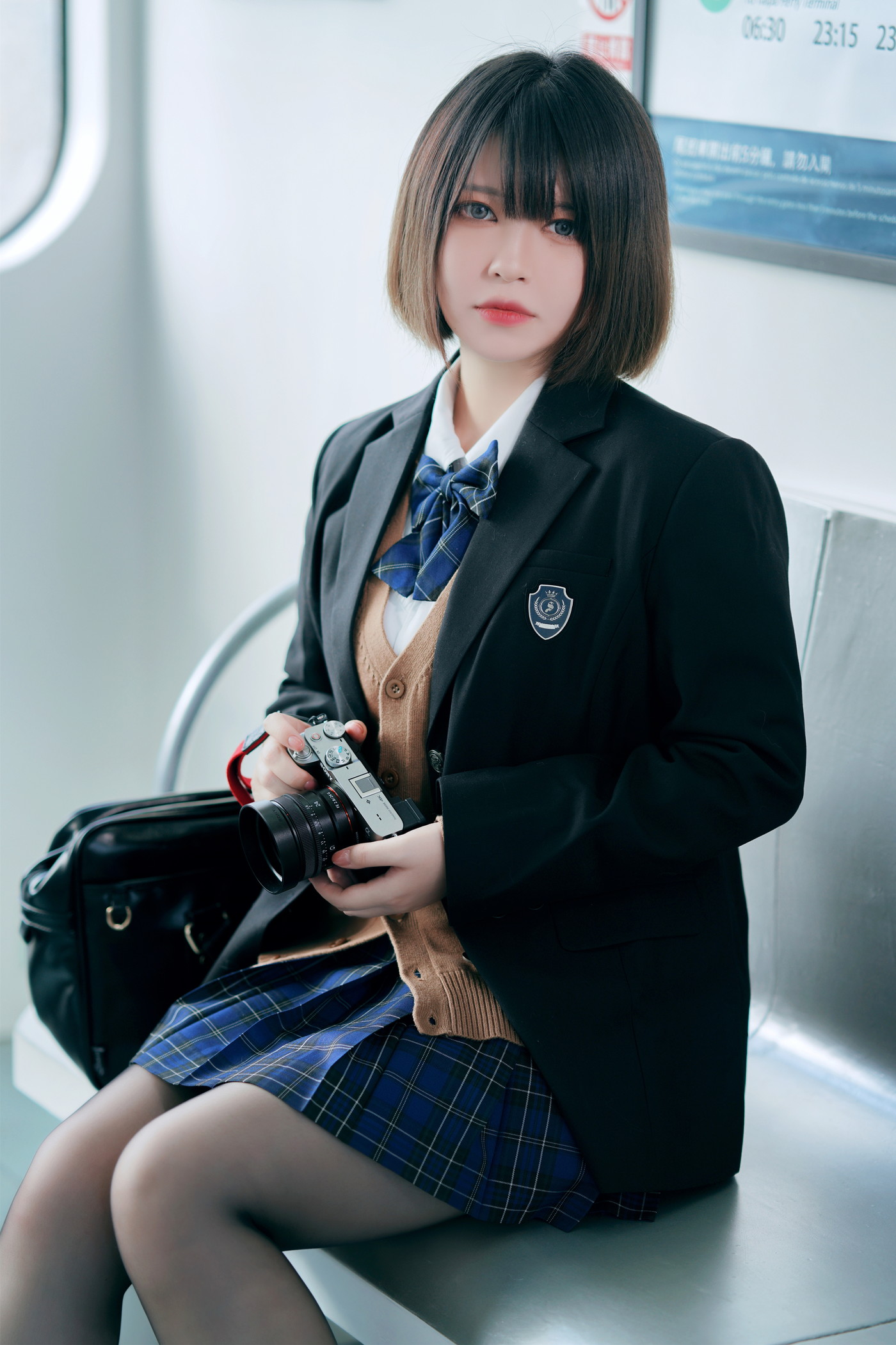 Cosplay 半半子Banbanko 彼女の制服