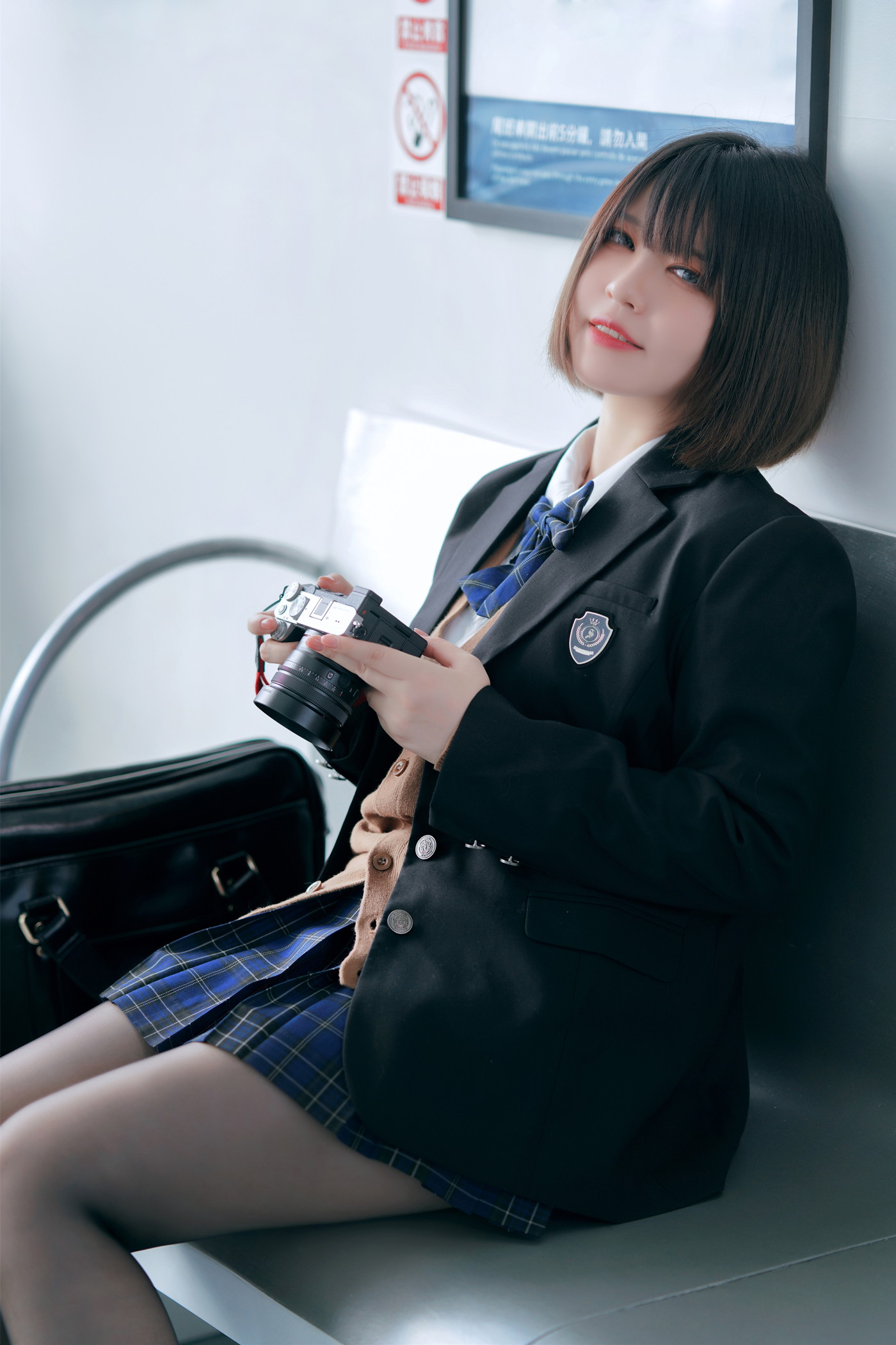 Cosplay 半半子Banbanko 彼女の制服