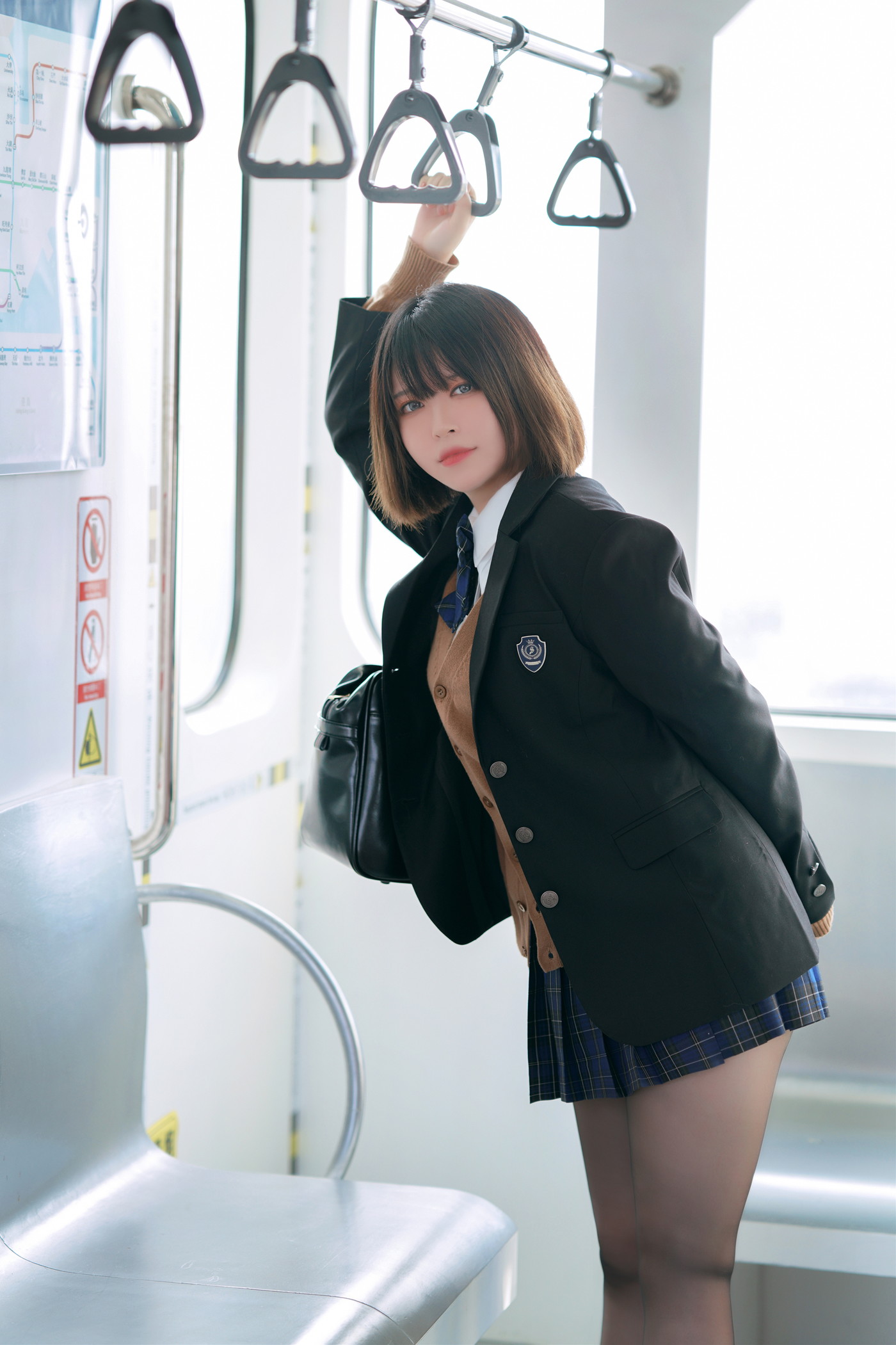 Cosplay 半半子Banbanko 彼女の制服