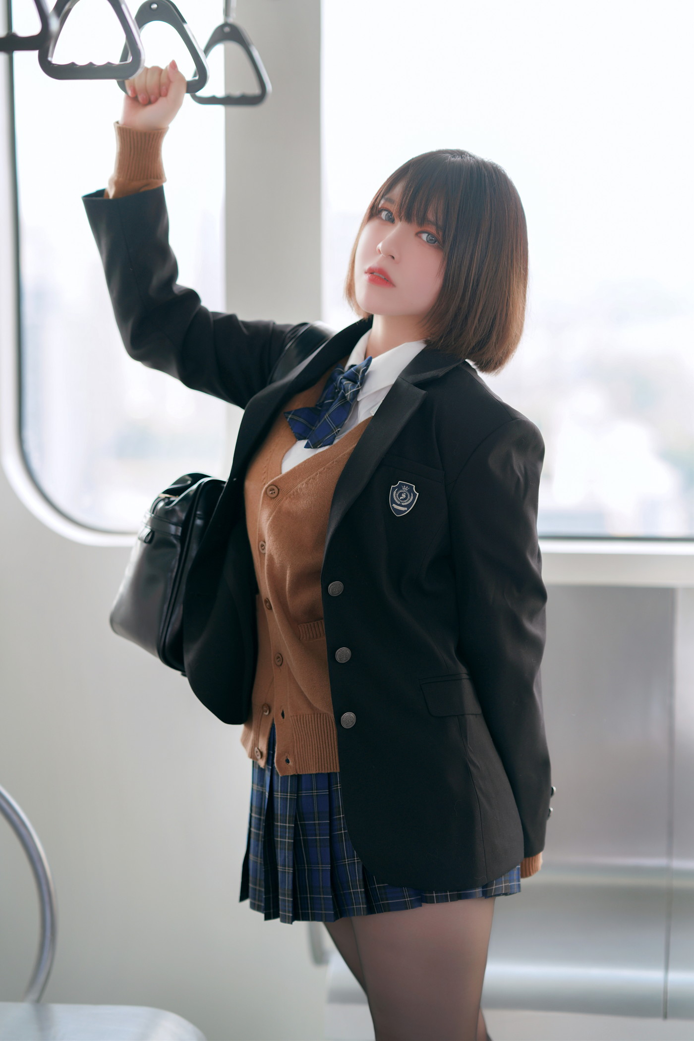 Cosplay 半半子Banbanko 彼女の制服