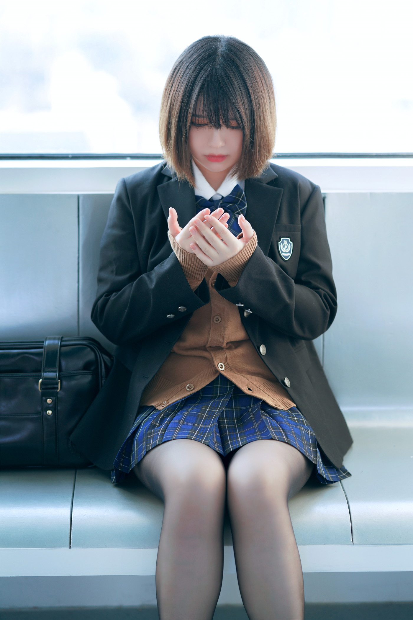 Cosplay 半半子Banbanko 彼女の制服