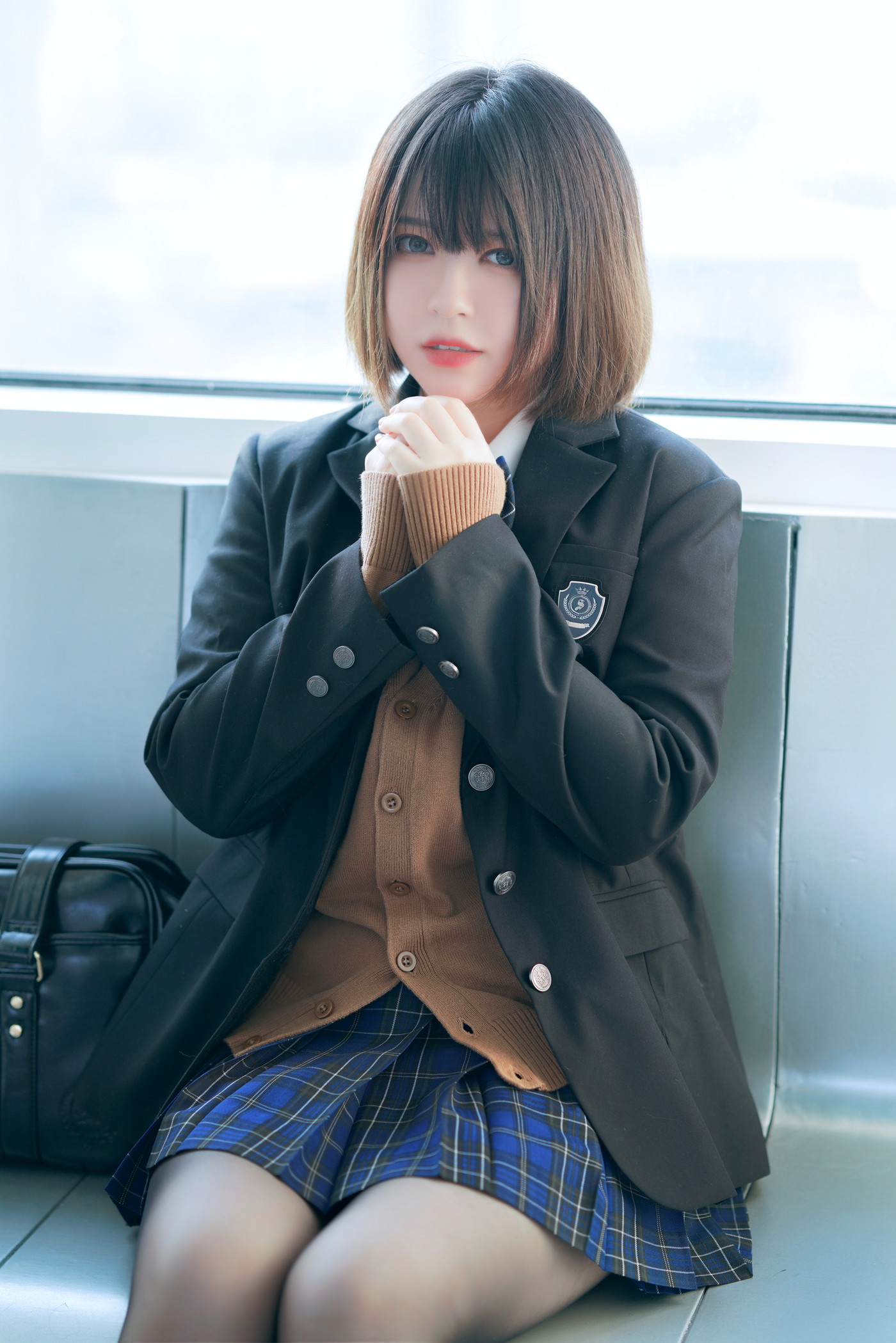 Cosplay 半半子Banbanko 彼女の制服