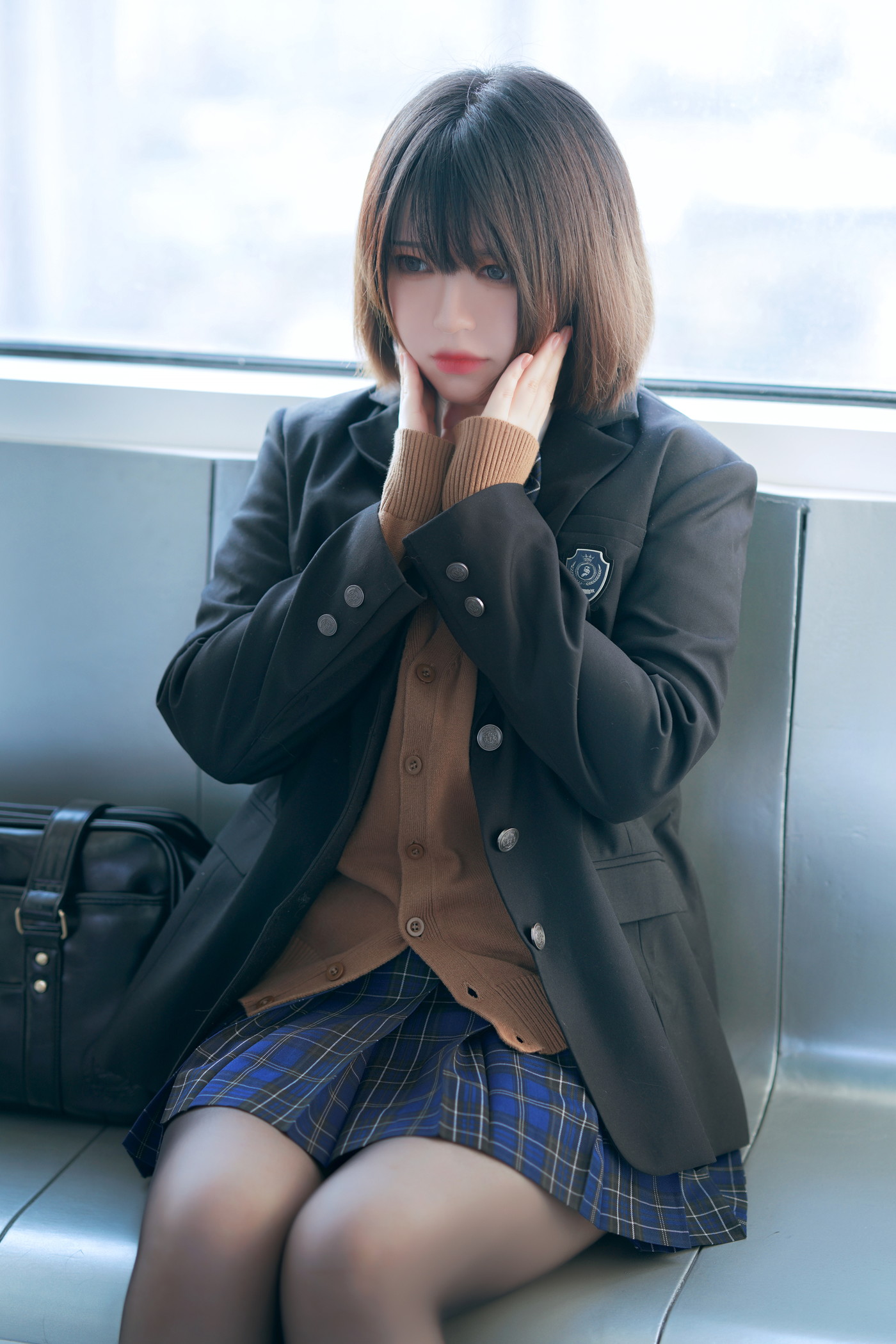 Cosplay 半半子Banbanko 彼女の制服