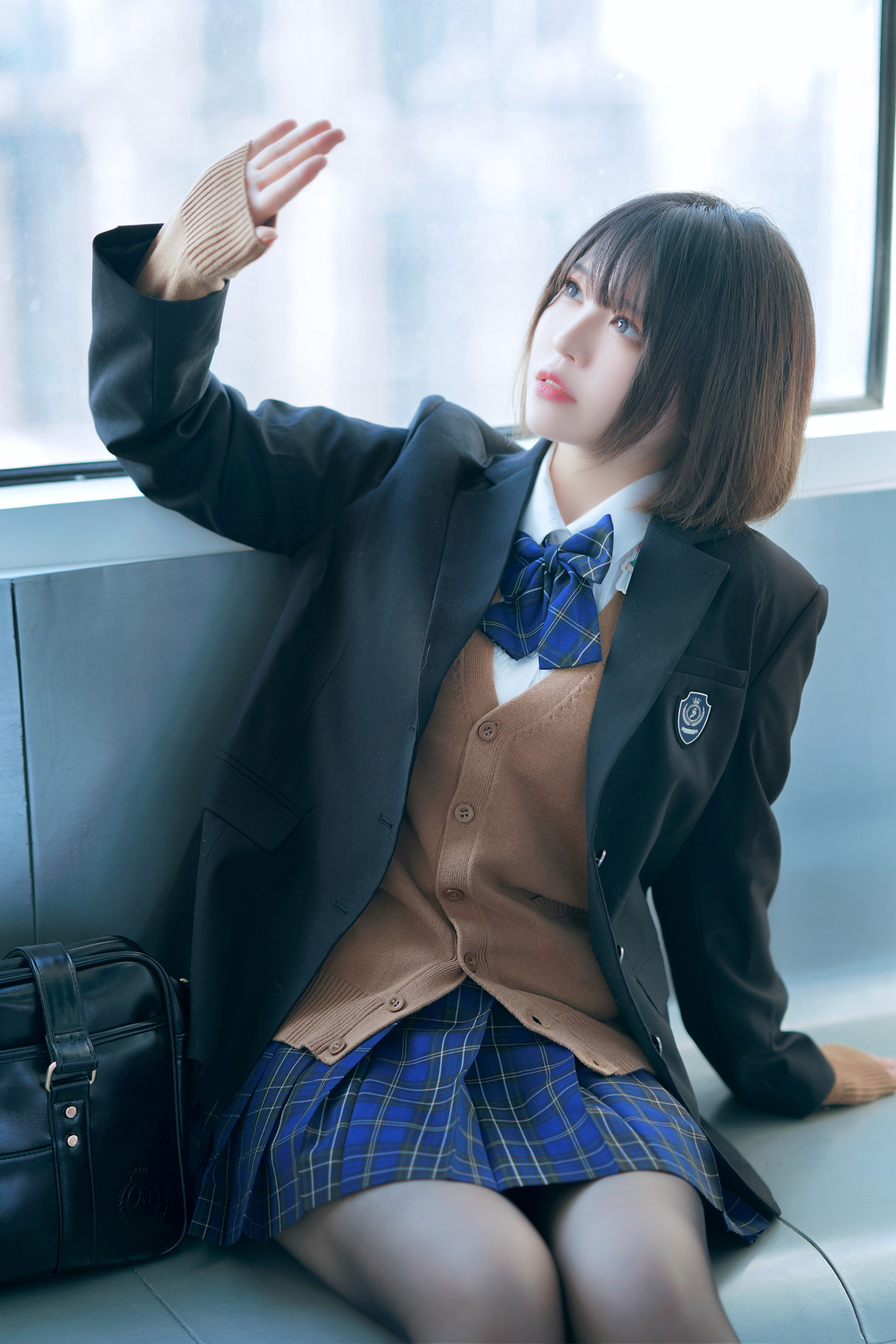 Cosplay 半半子Banbanko 彼女の制服