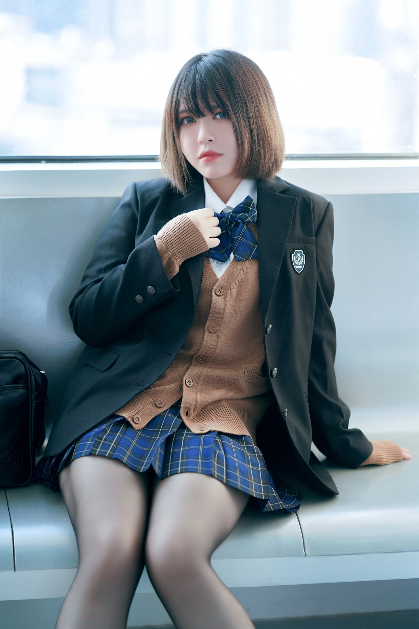 Cosplay 半半子Banbanko 彼女の制服