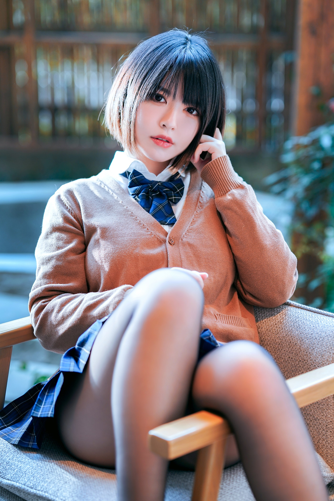 Cosplay 半半子Banbanko 彼女の制服