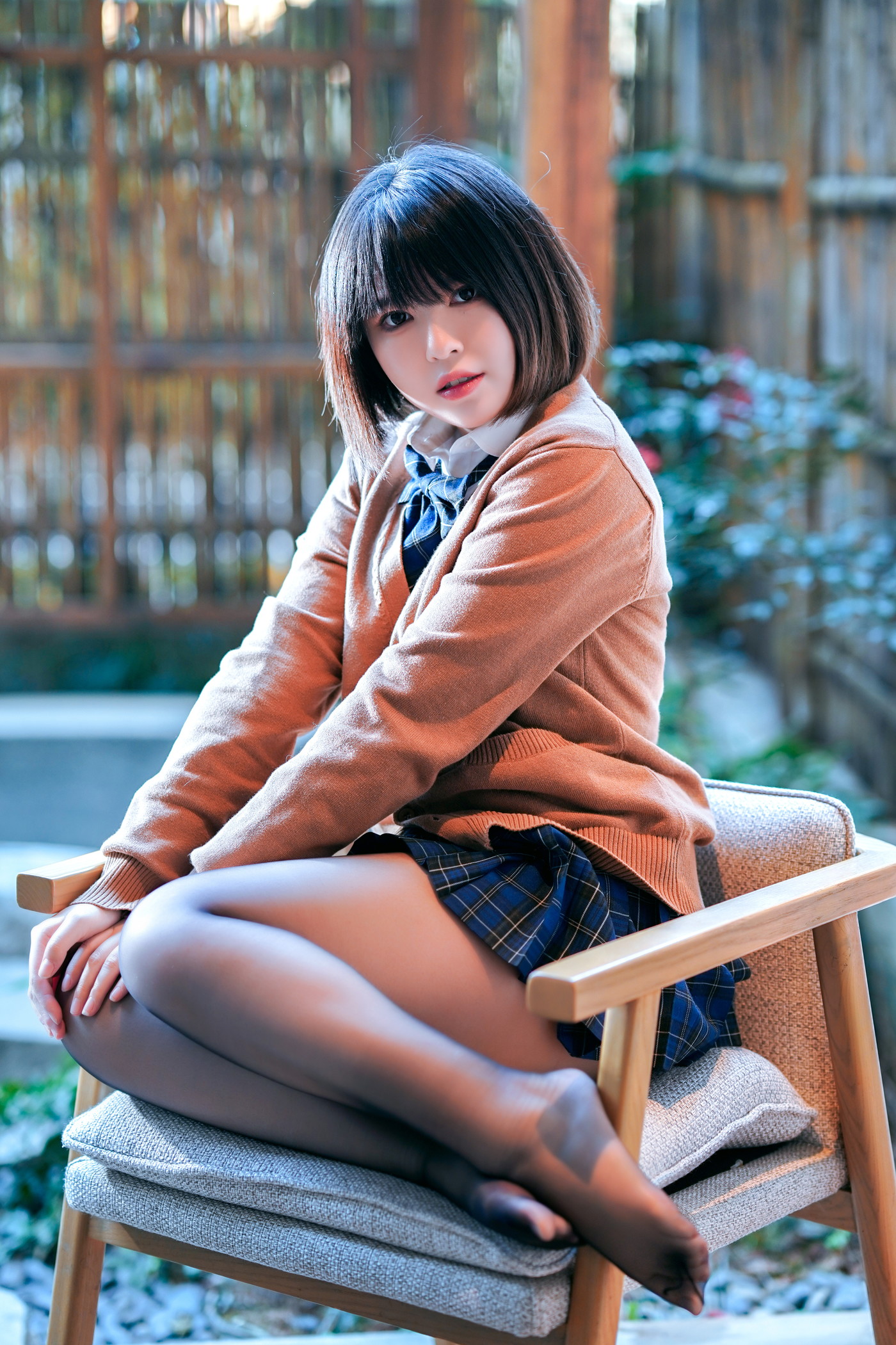 Cosplay 半半子Banbanko 彼女の制服