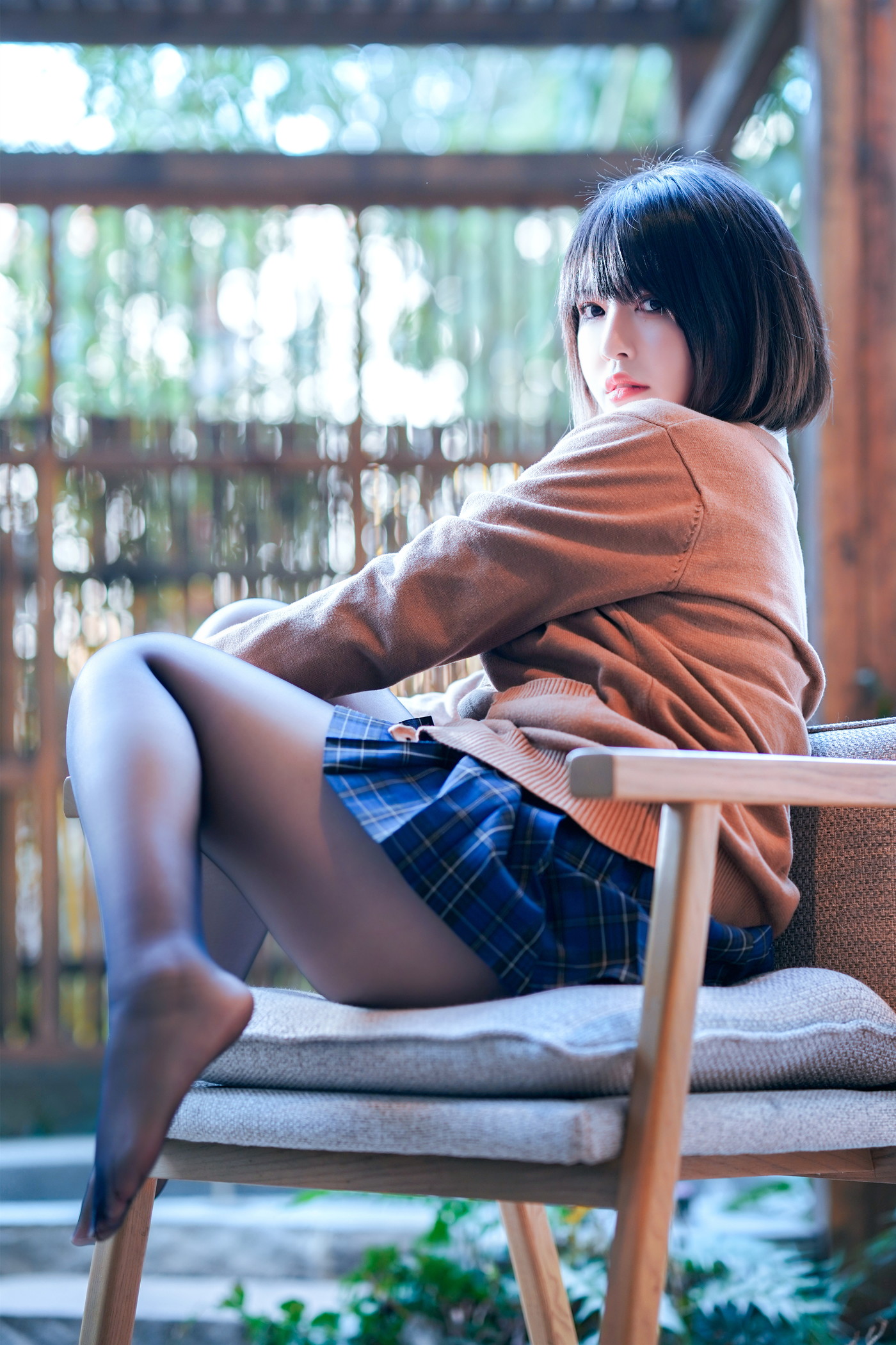 Cosplay 半半子Banbanko 彼女の制服