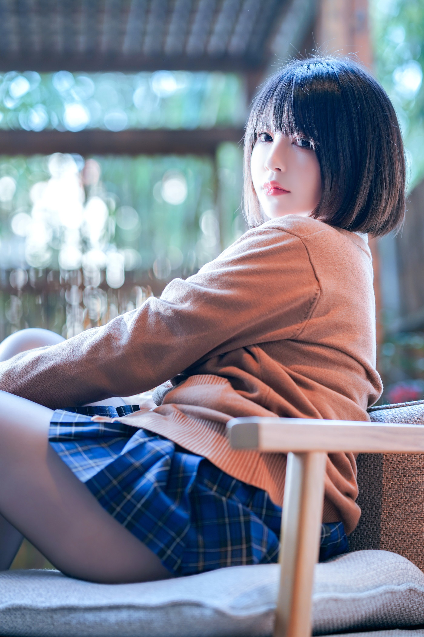 Cosplay 半半子Banbanko 彼女の制服