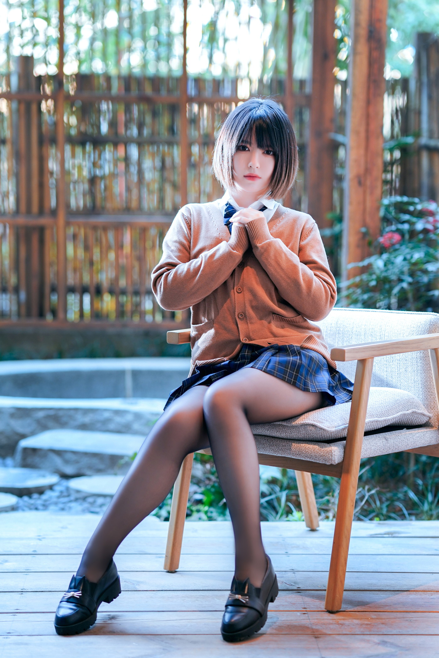 Cosplay 半半子Banbanko 彼女の制服