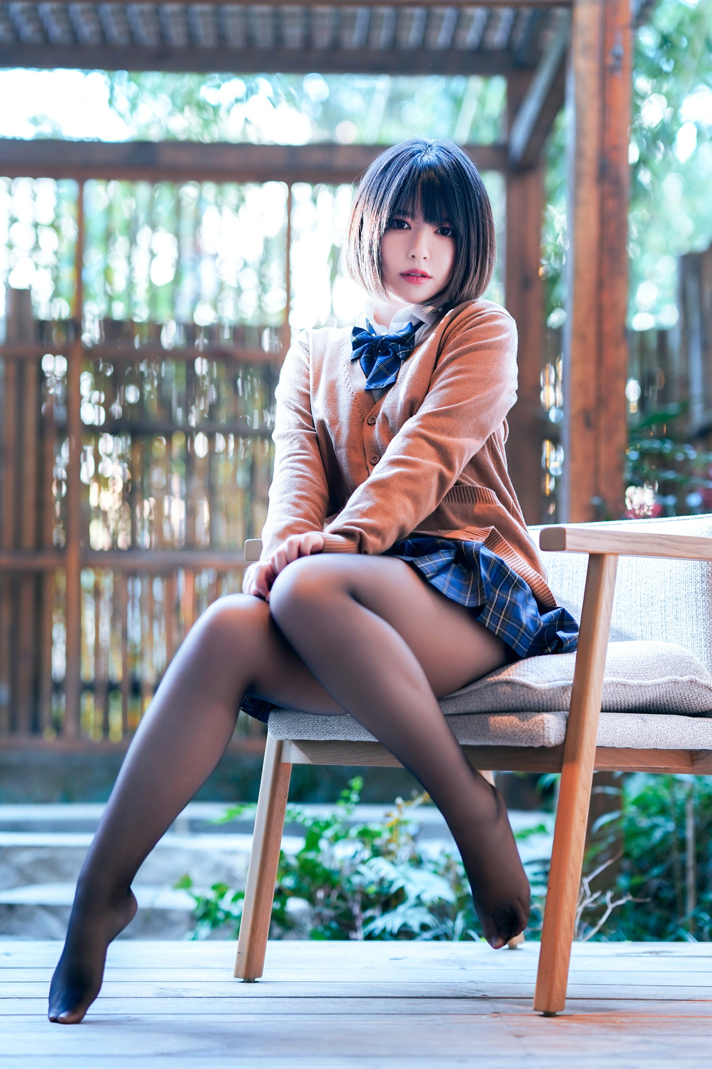 Cosplay 半半子Banbanko 彼女の制服