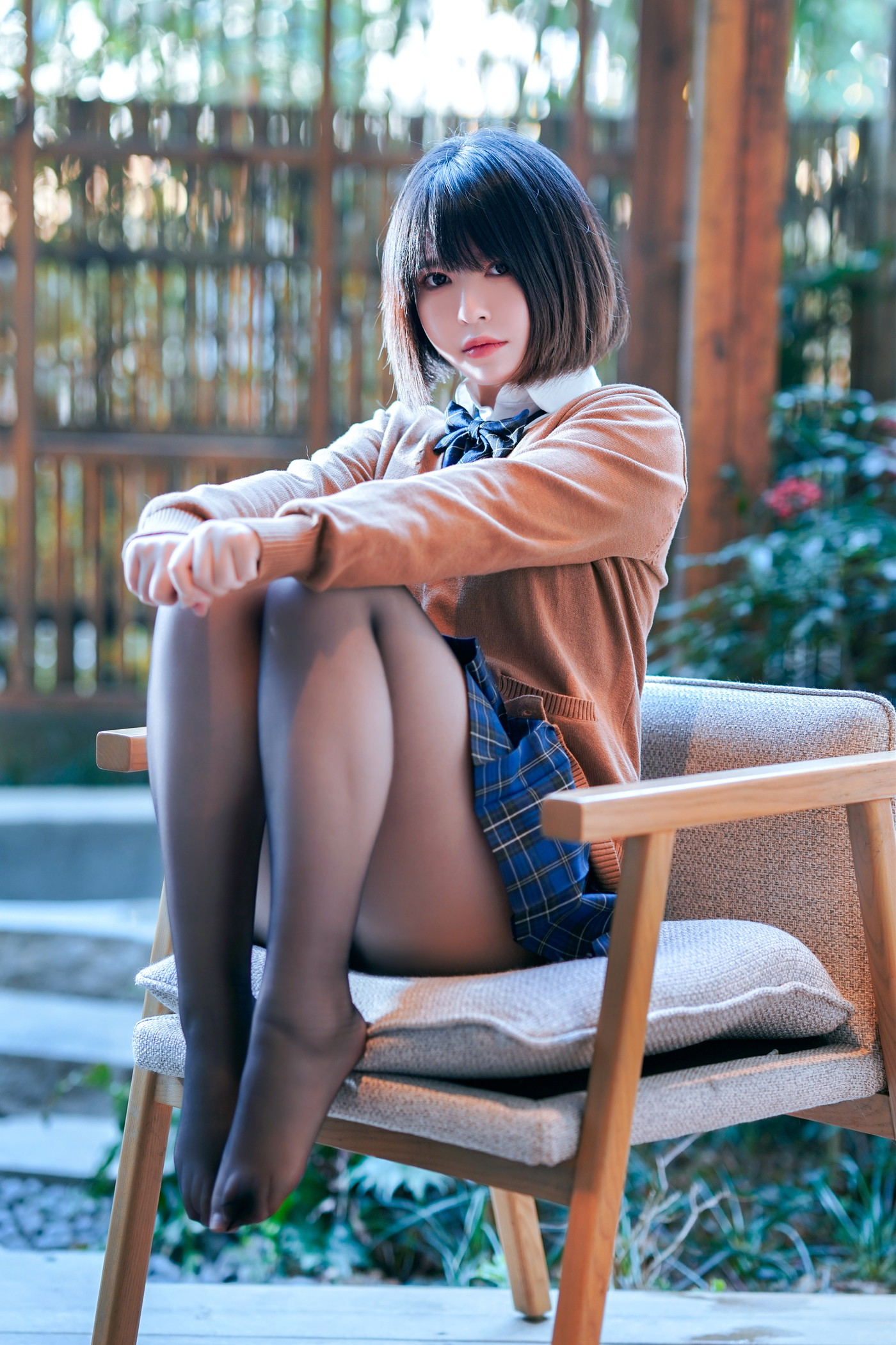 Cosplay 半半子Banbanko 彼女の制服