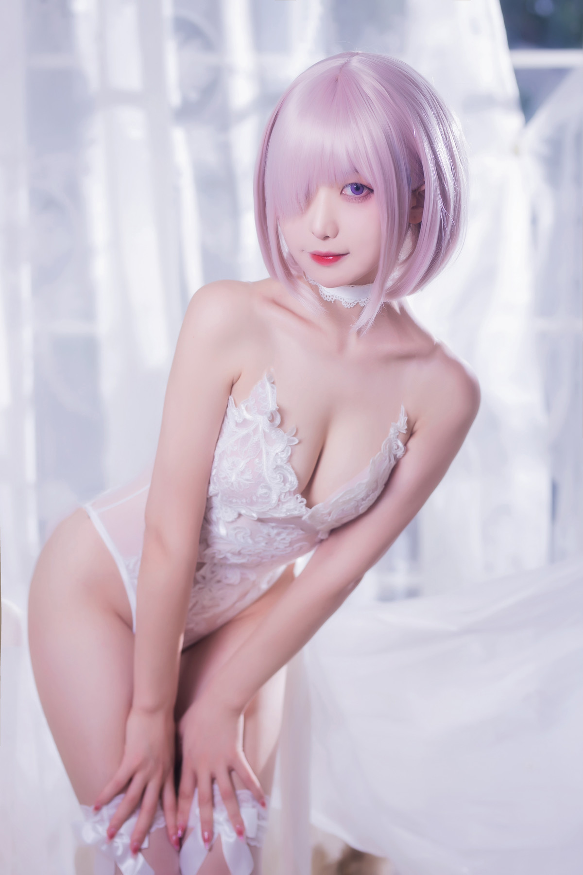 Cosplay 封疆疆v 婚纱玛修