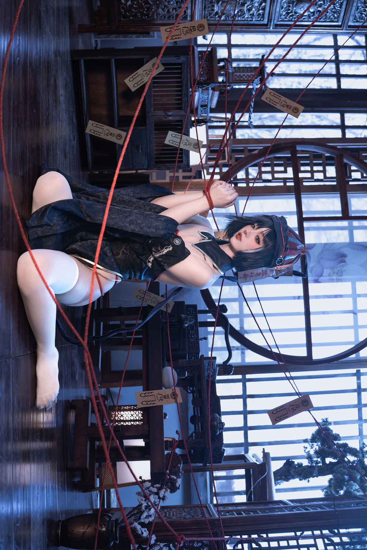 Cosplay 桃良阿宅 华甲小僵尸