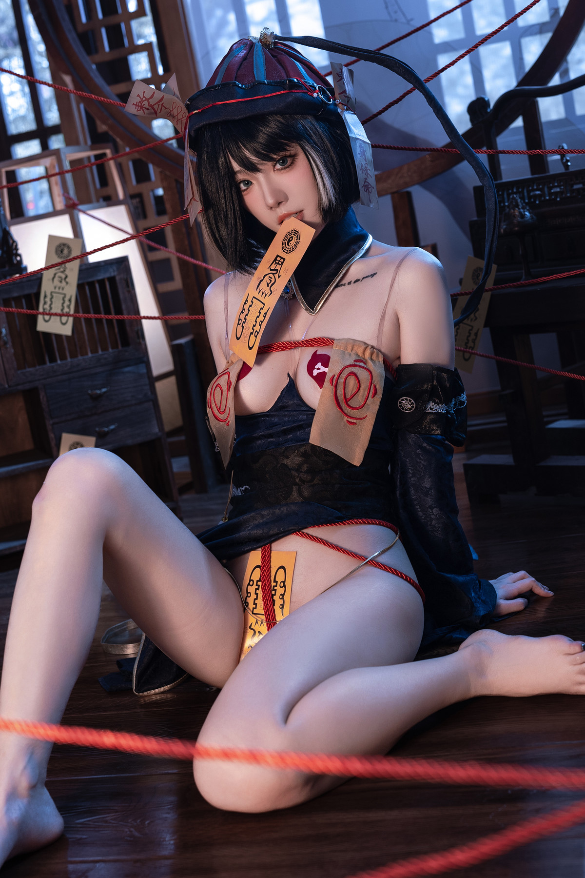 Cosplay 桃良阿宅 华甲小僵尸