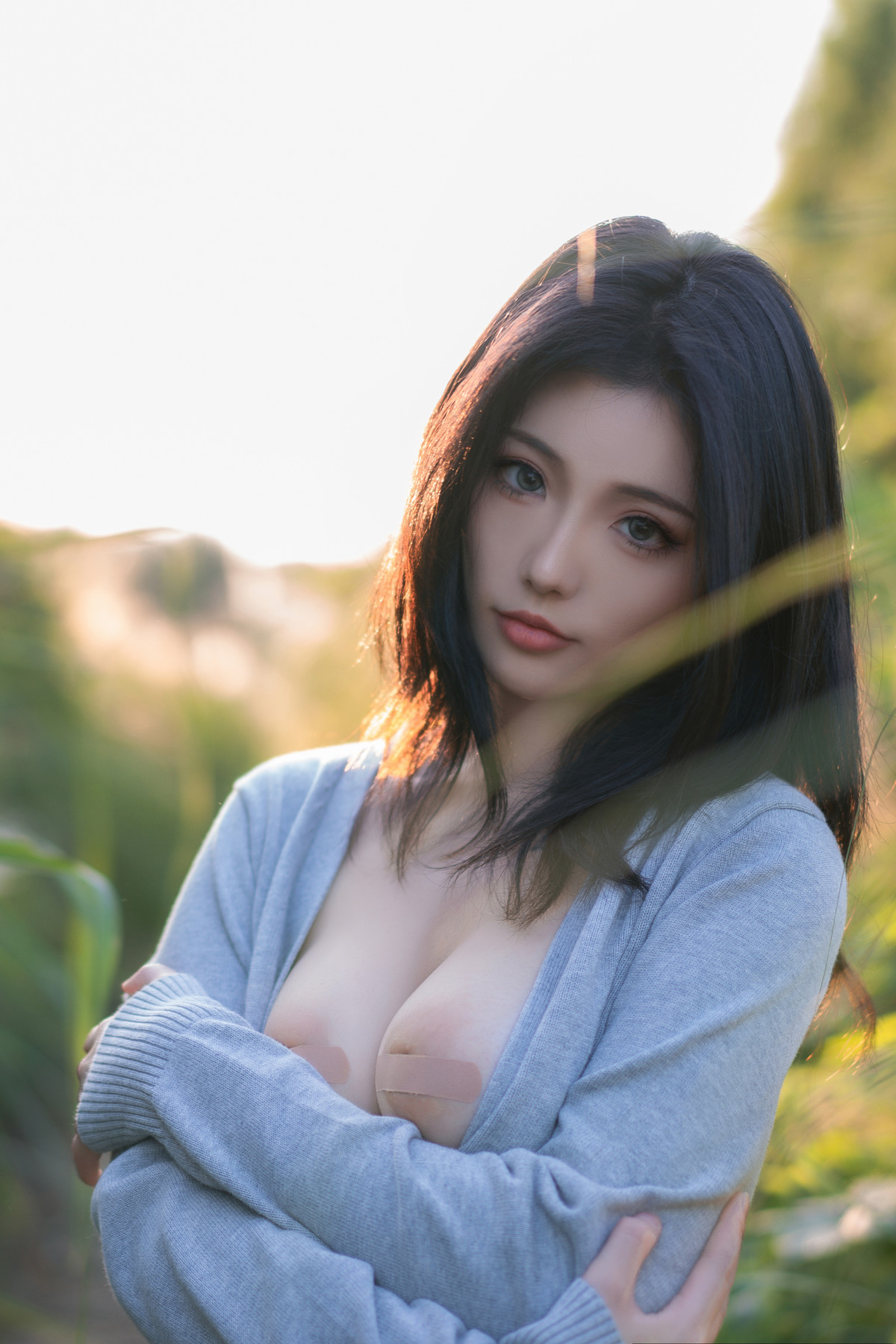 Cosplay 桃良阿宅 外出JK