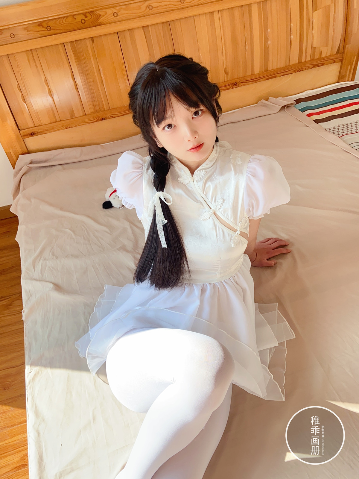 Cosplay 稚乖画册 夜夜 嬉戏 80d白丝