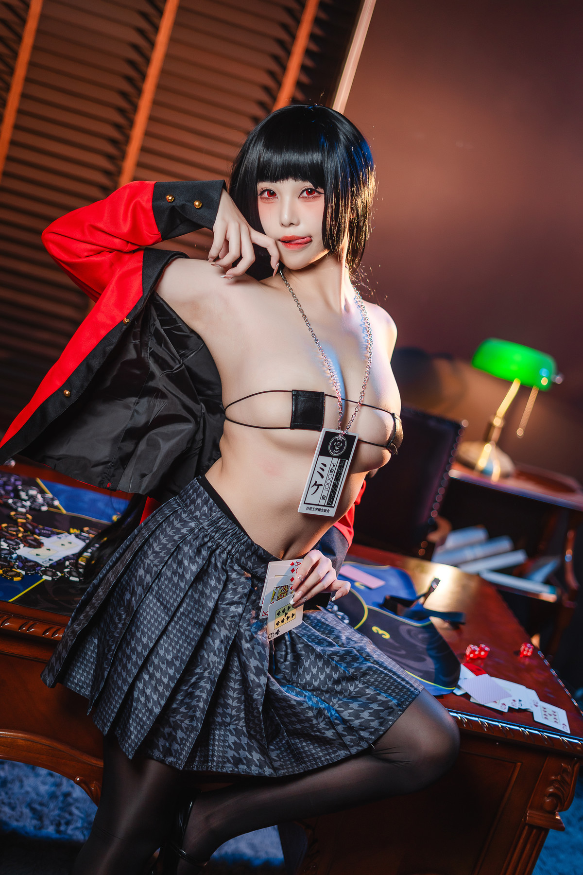 Cosplay 蜜汁猫裘Mizhimaoqiu 蛇喰梦子 Set.01