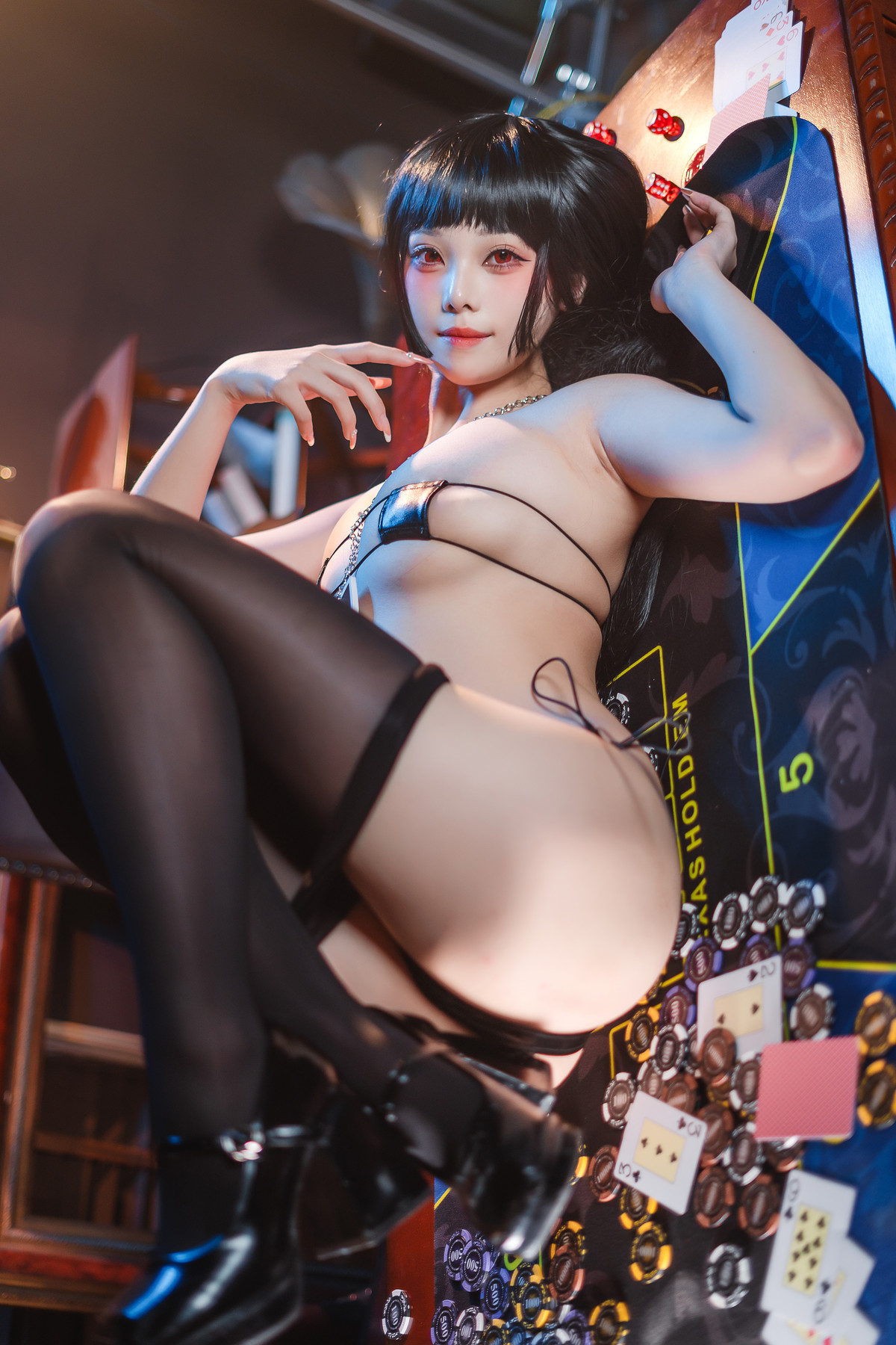 Cosplay 蜜汁猫裘Mizhimaoqiu 蛇喰梦子 Set.02