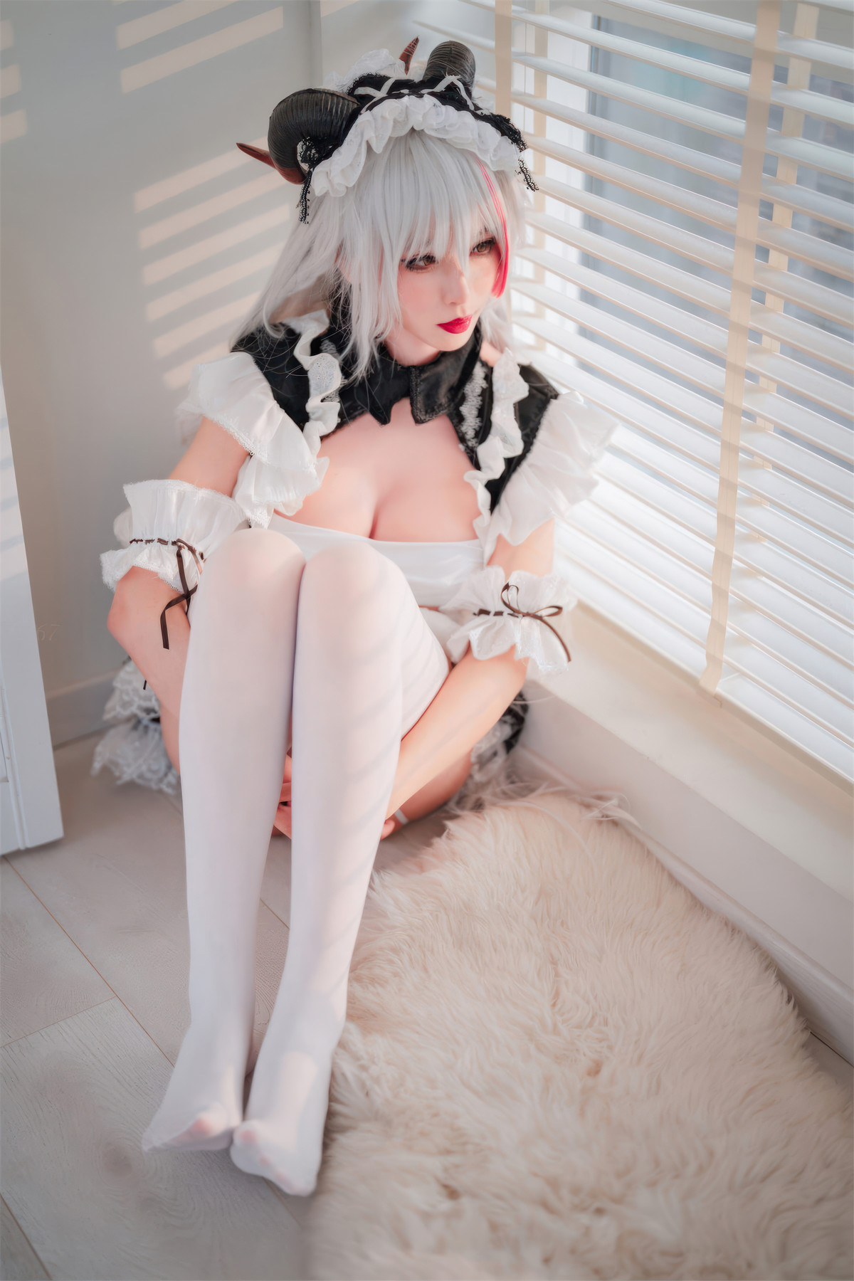 Cosplay 轩萧学姐 碧蓝航线 埃吉尔女仆