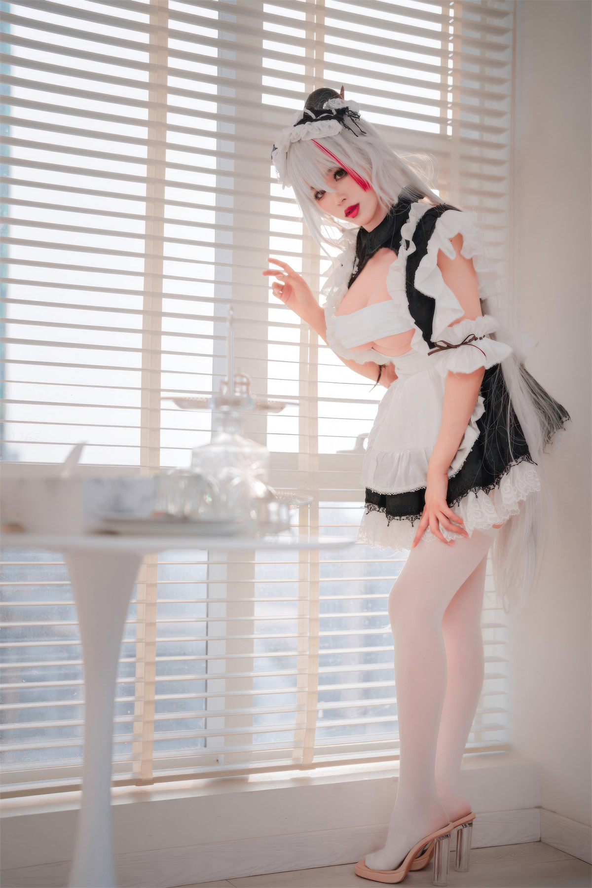 Cosplay 轩萧学姐 碧蓝航线 埃吉尔女仆