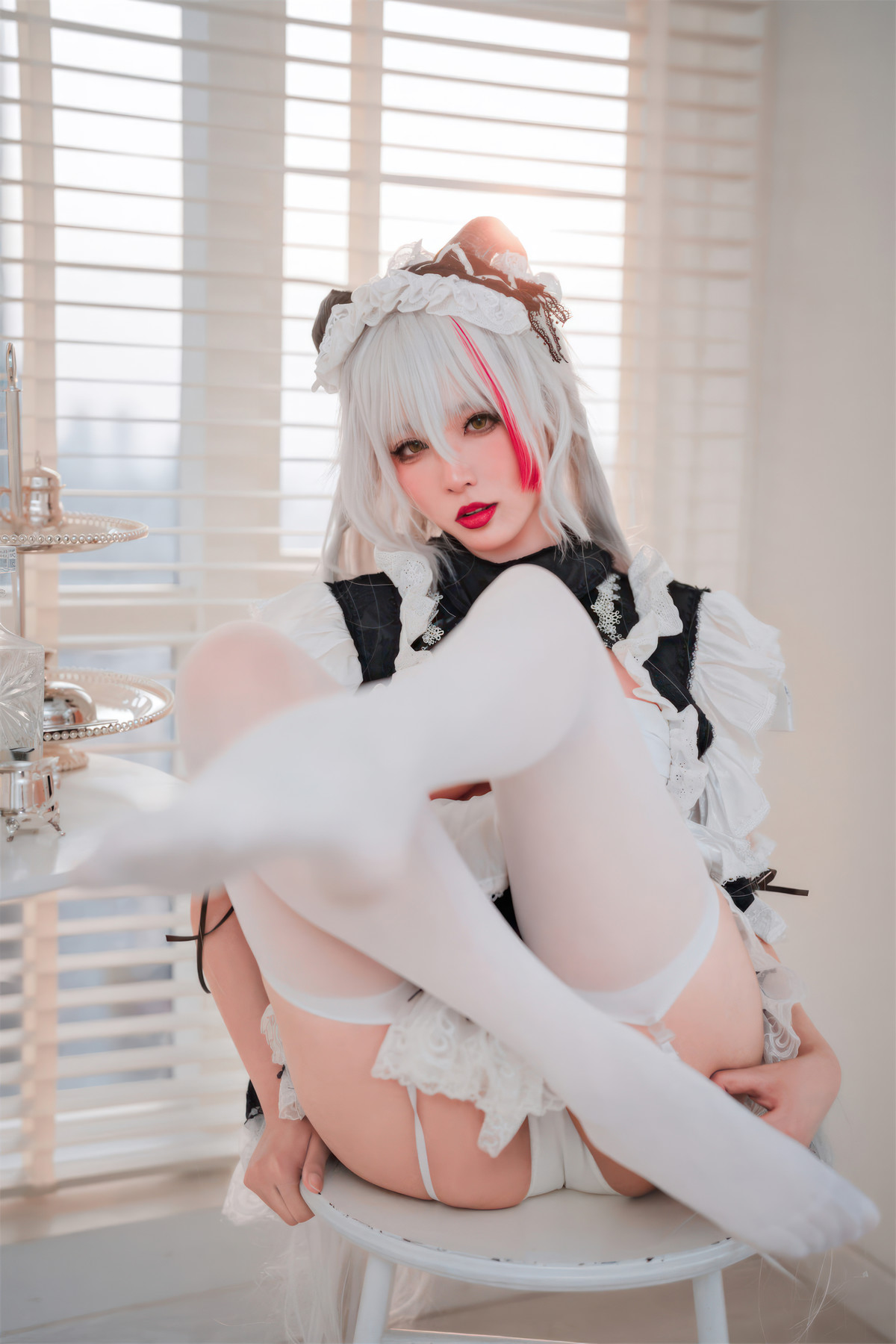 Cosplay 轩萧学姐 碧蓝航线 埃吉尔女仆