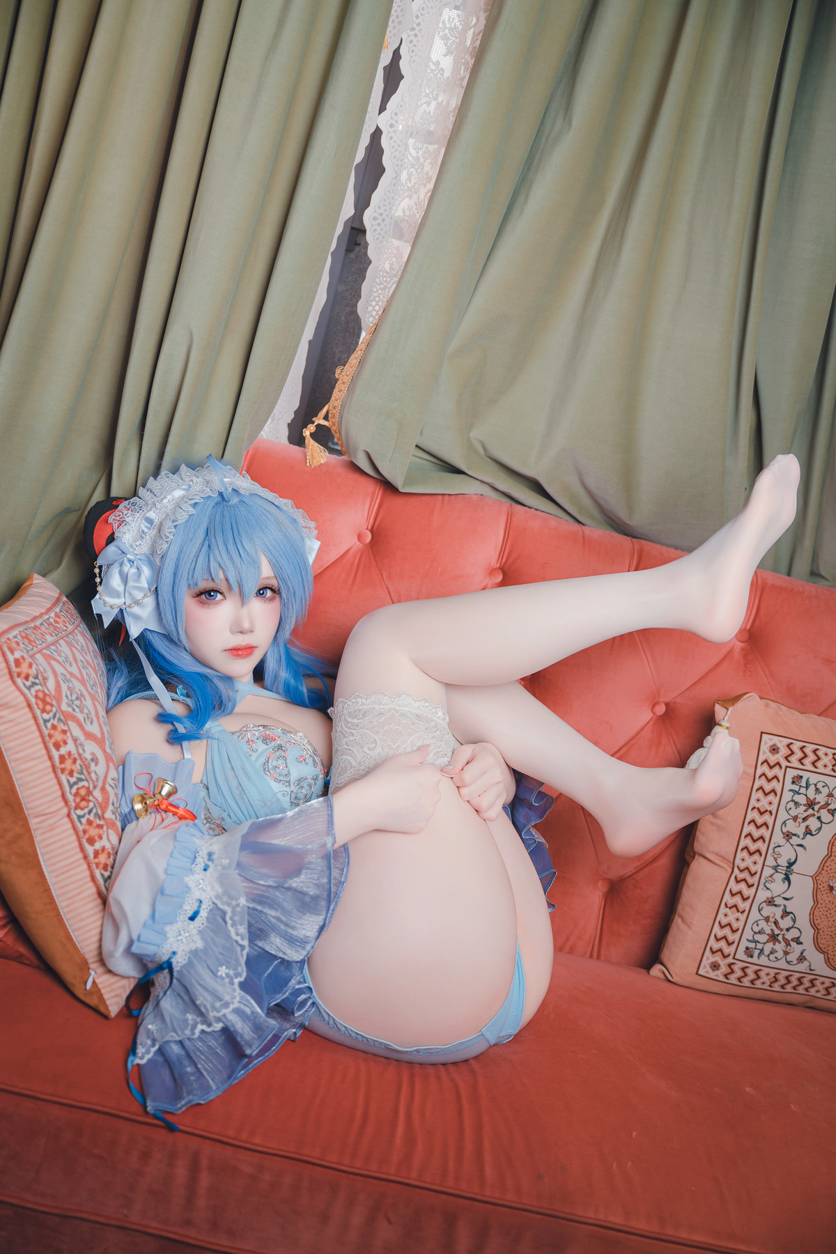 Cosplay 雪晴Astra 原神 甘雨内衣